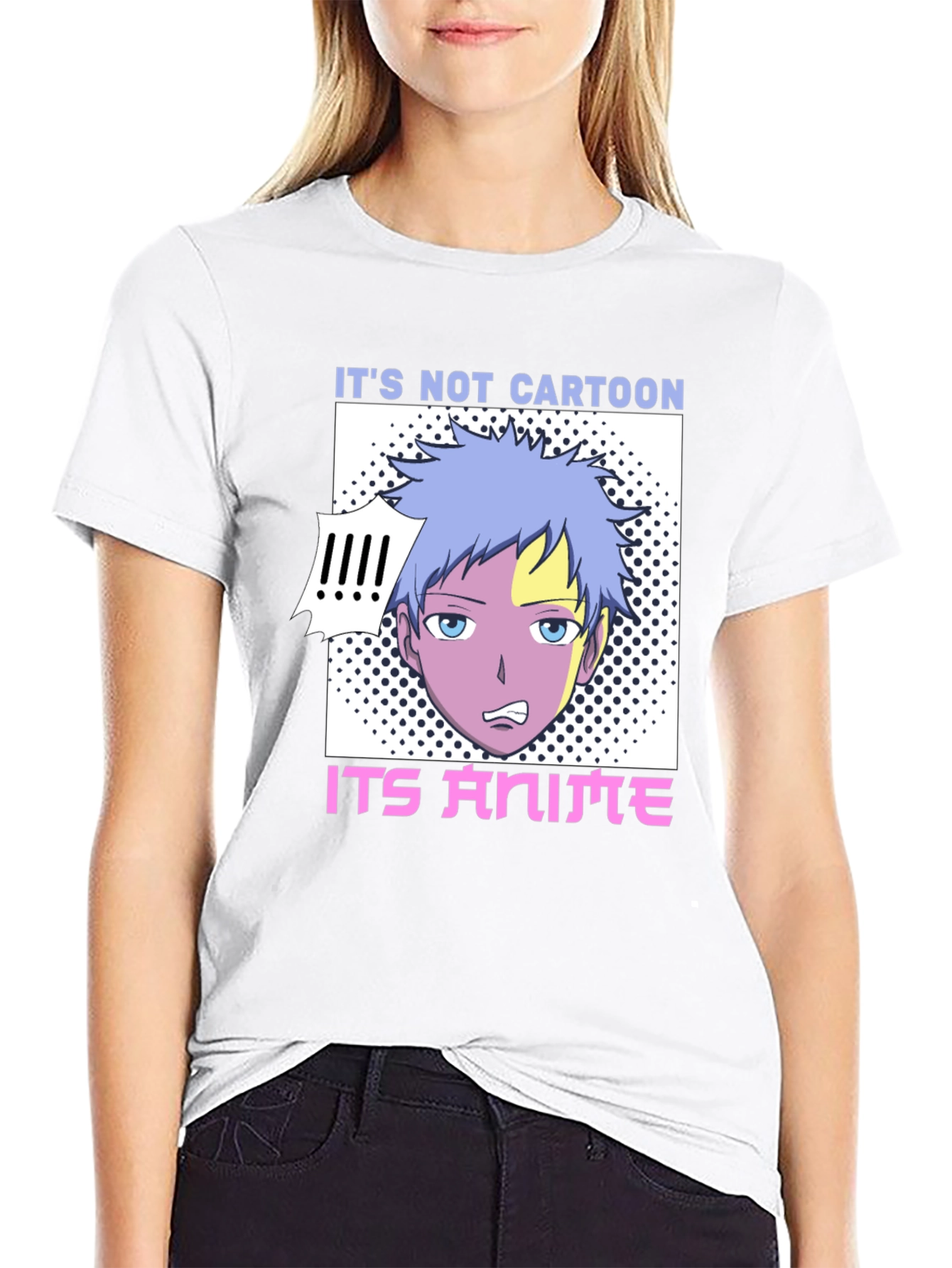 Its Not Cartoon Its Anime T-Shirt