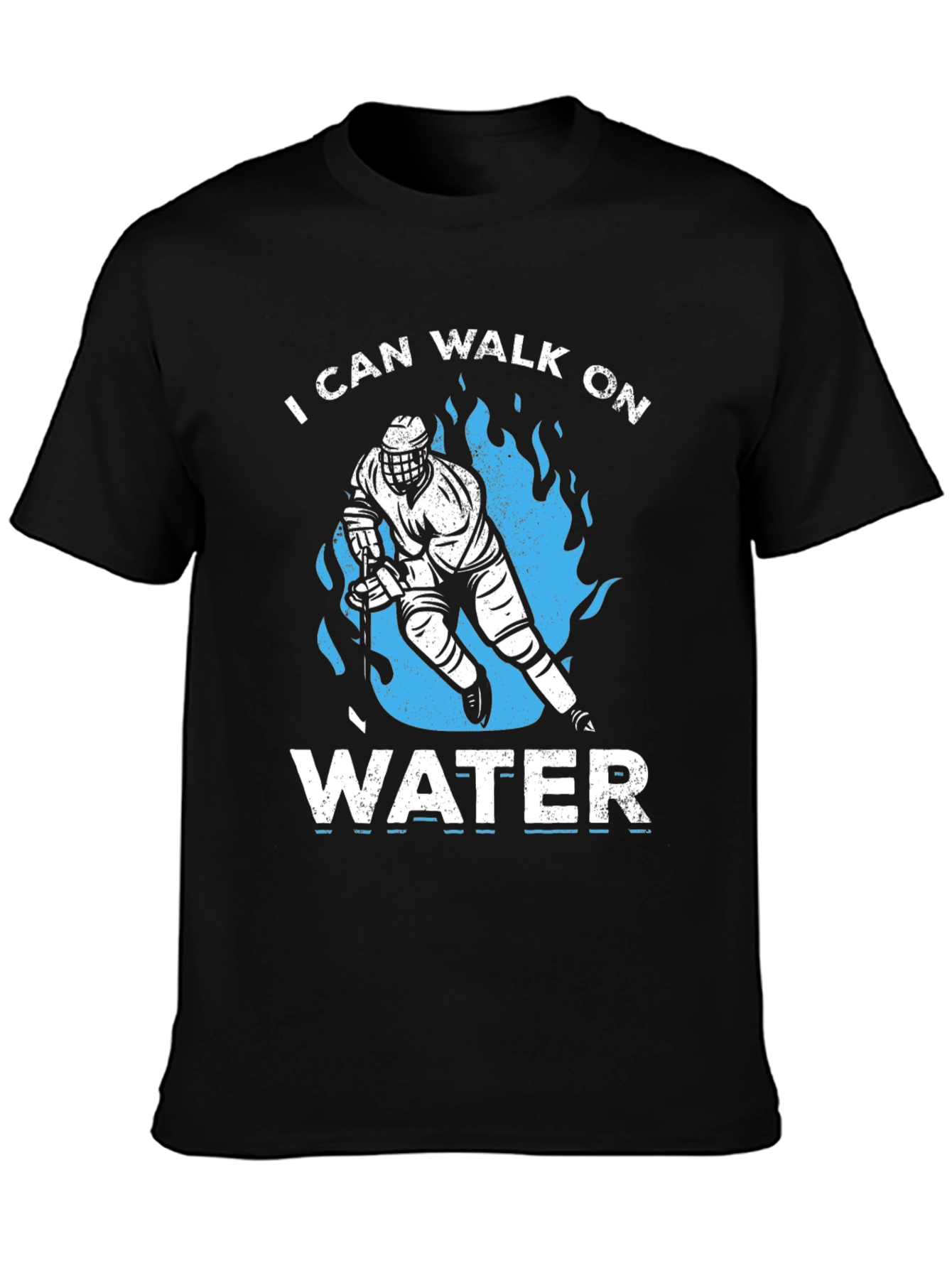 I Can Walk On Water Hockey T-Shirt