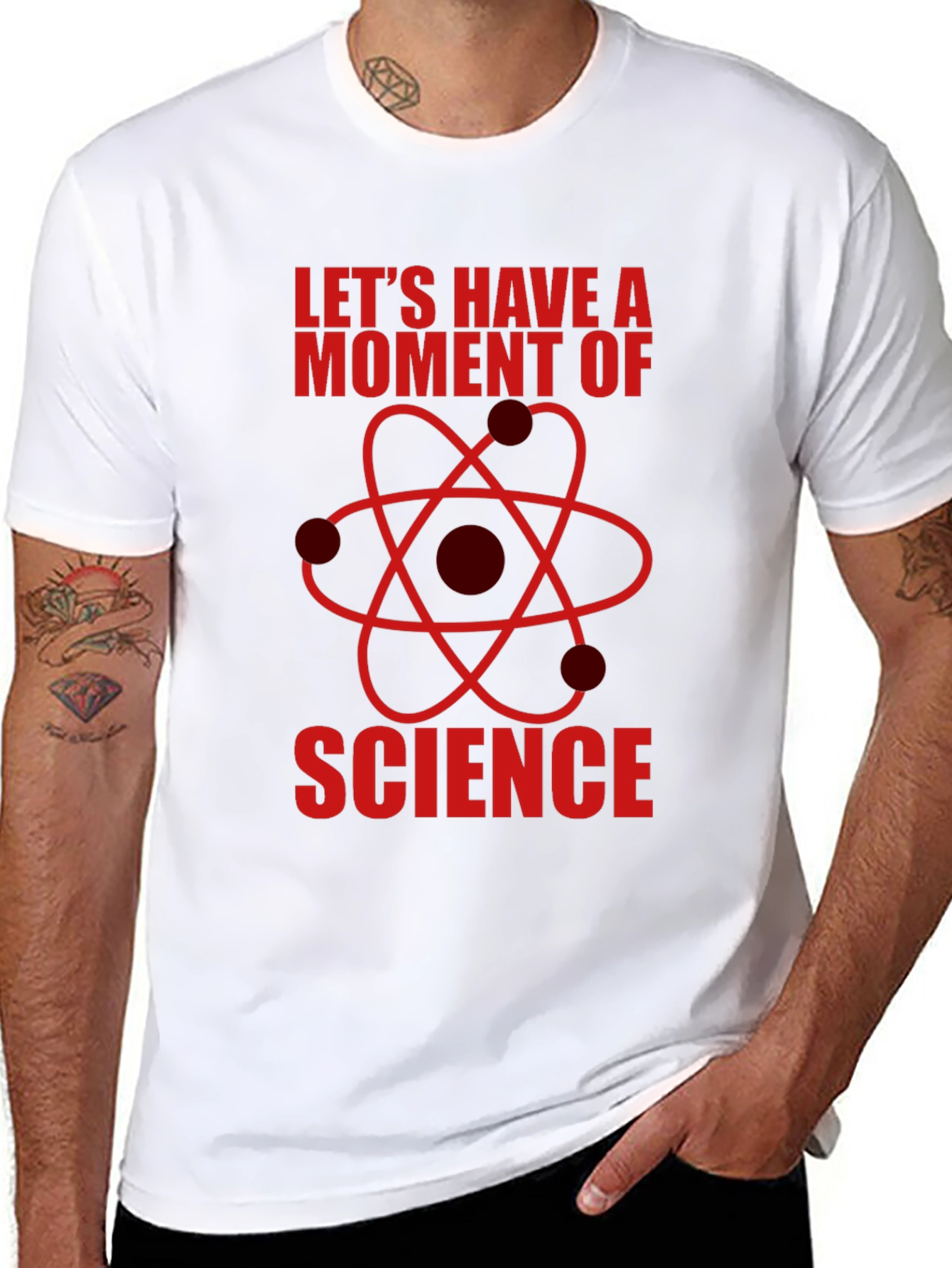 Science Moment Graphic Tee - Geeky Style