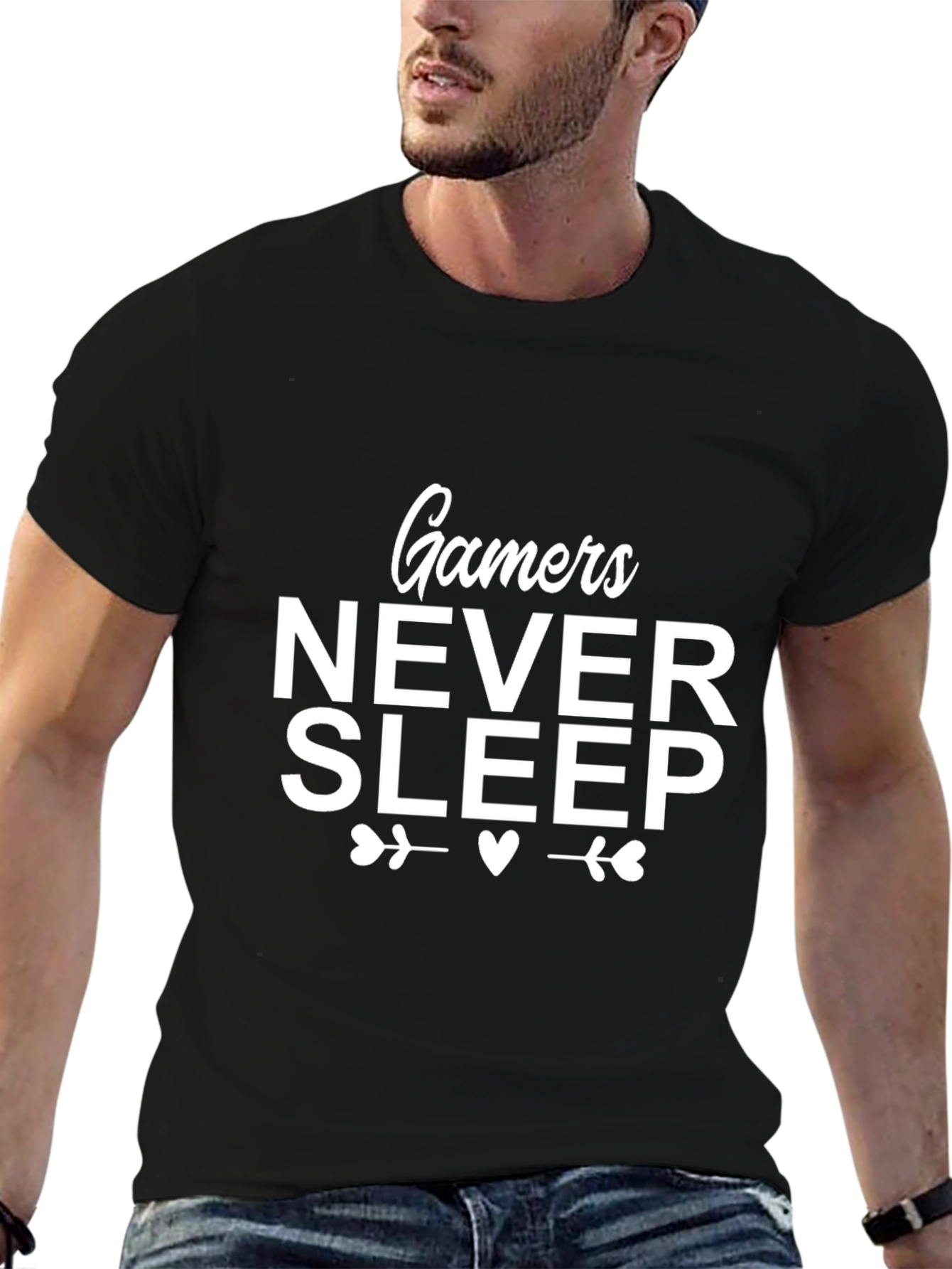 Gamers Never Sleep Graphic Tee