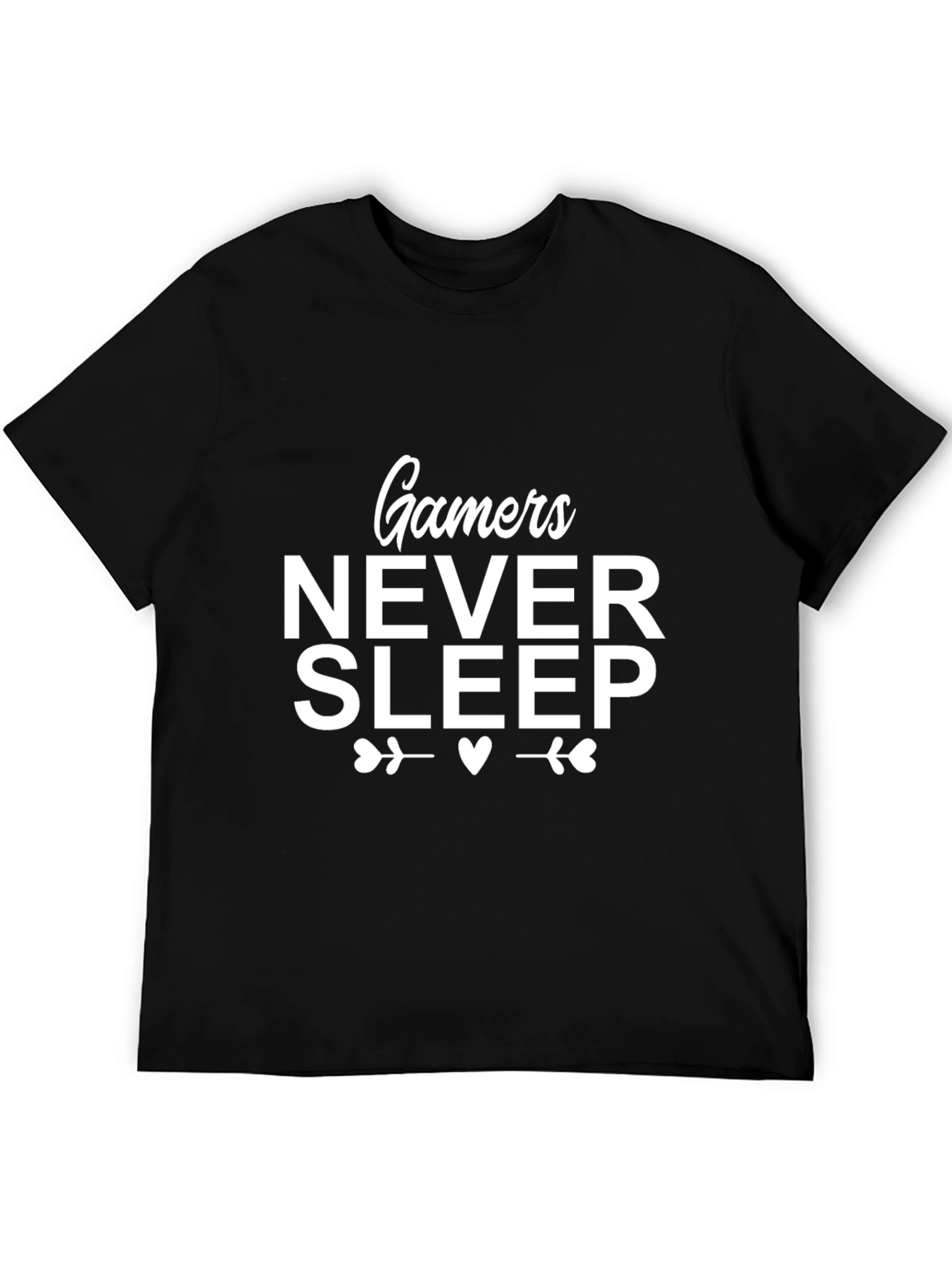 Gamers Never Sleep Graphic Tee