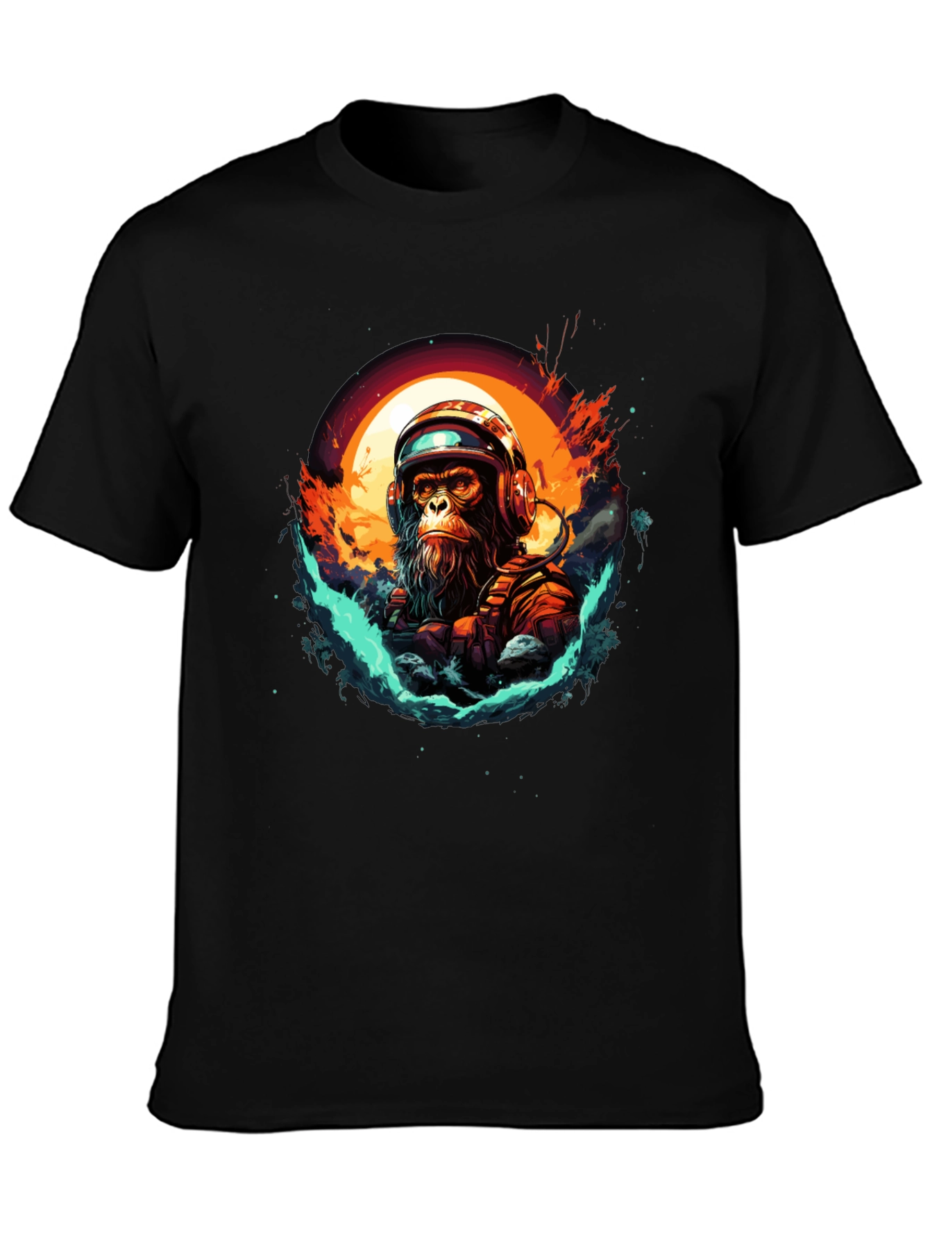 Astro Ape T-Shirt - Space Monkey Graphic Tee