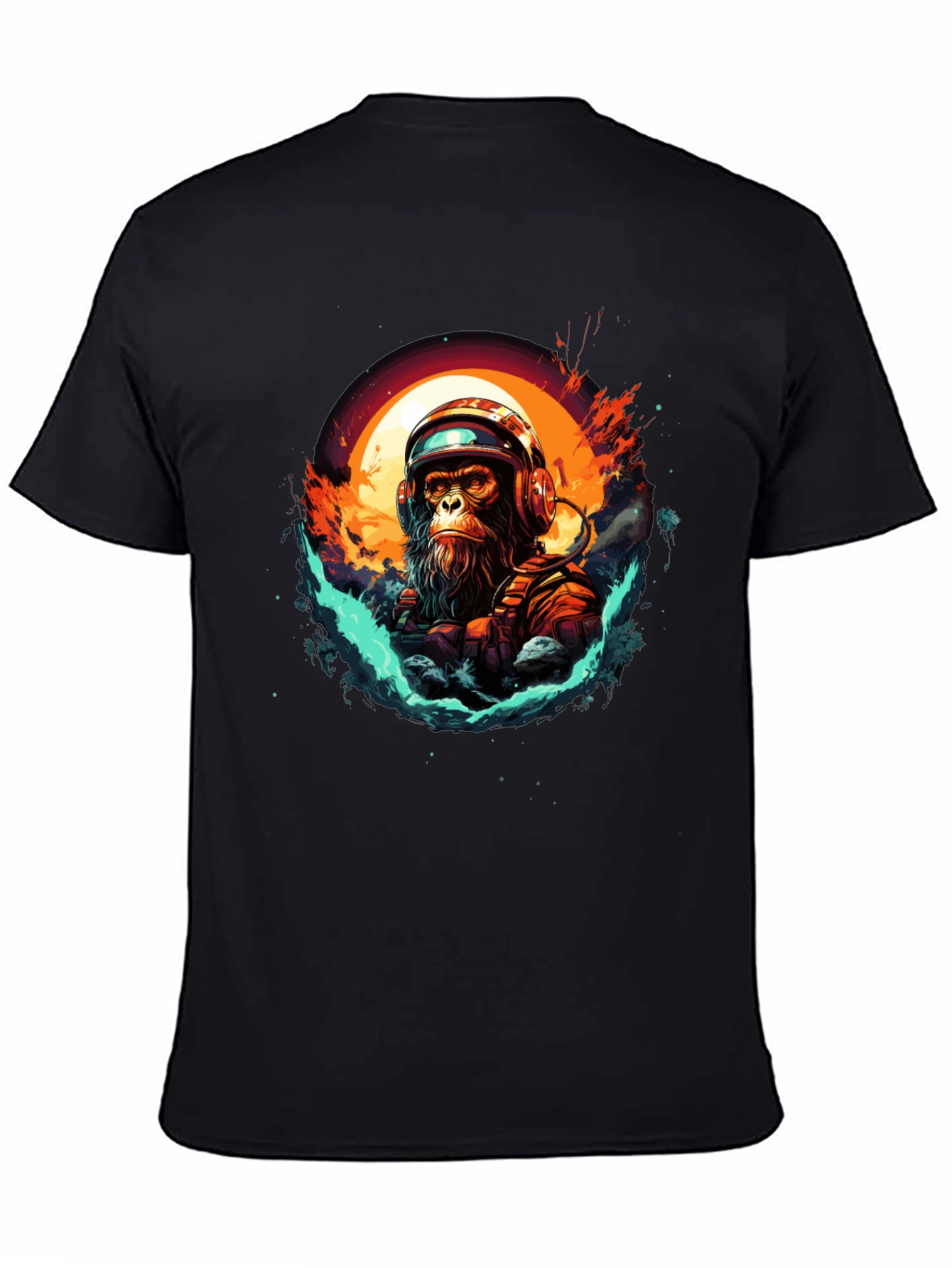 Astro Ape T-Shirt - Space Monkey Graphic Tee