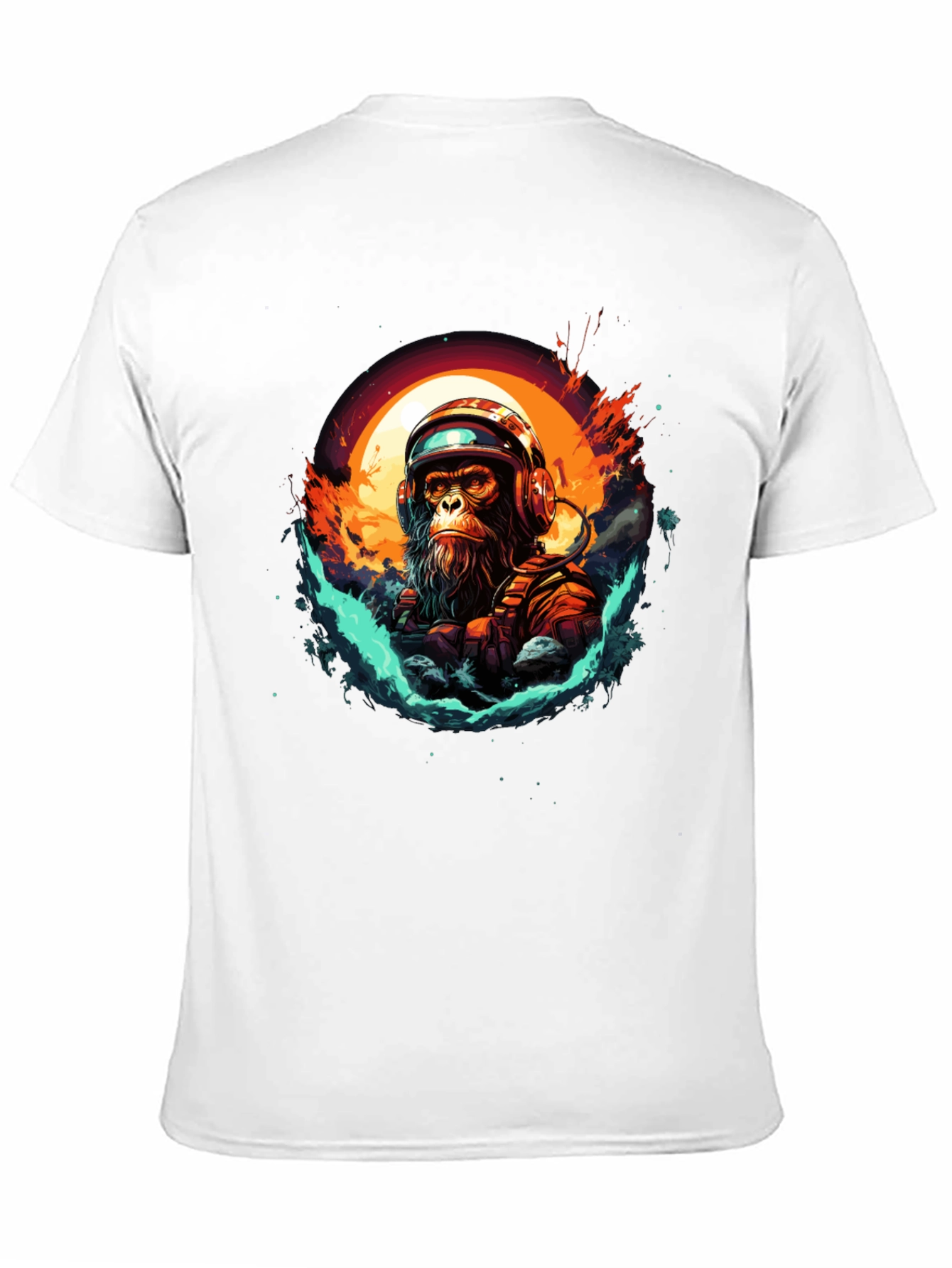 Astro Ape T-Shirt - Space Monkey Graphic Tee