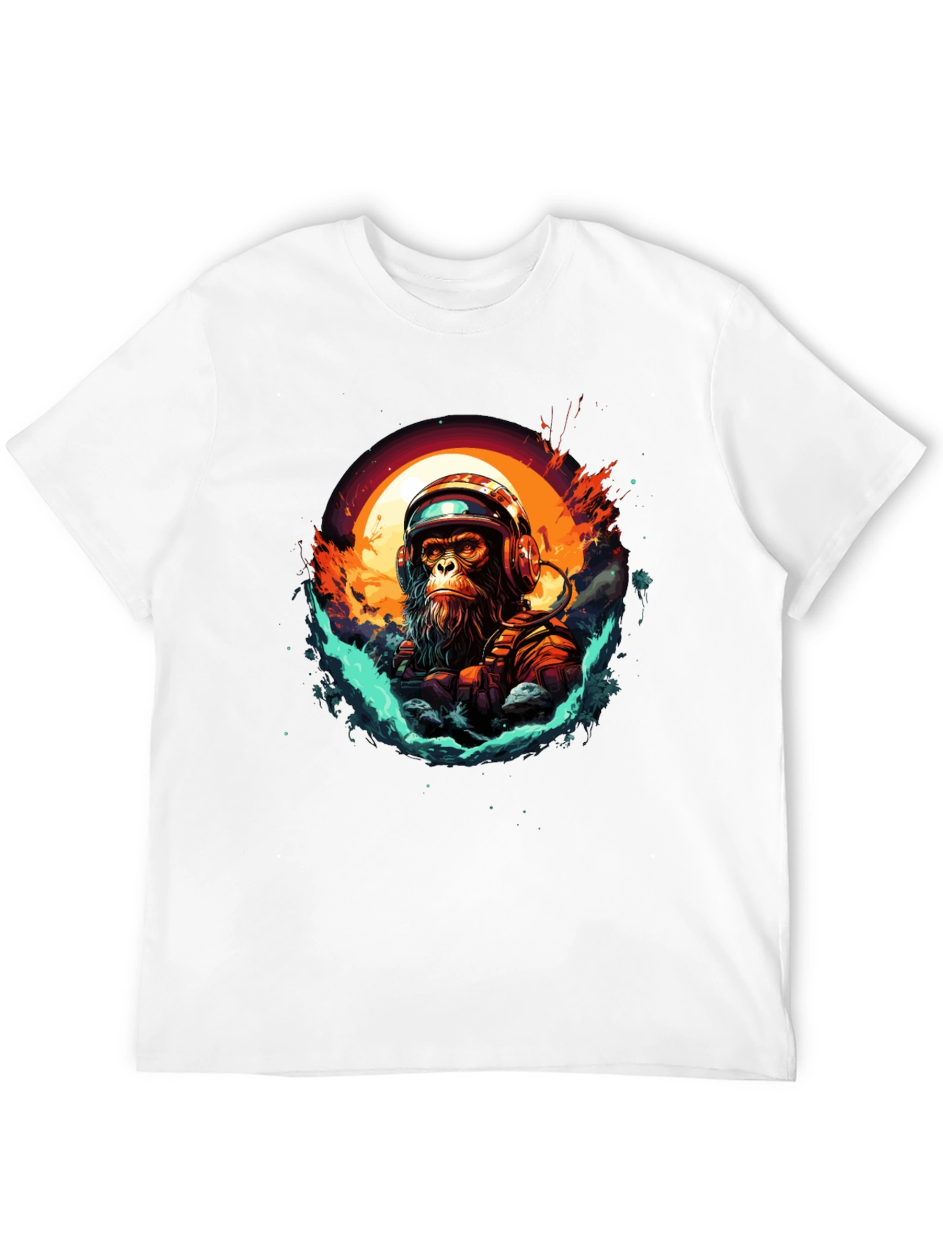 Astro Ape T-Shirt - Space Monkey Graphic Tee