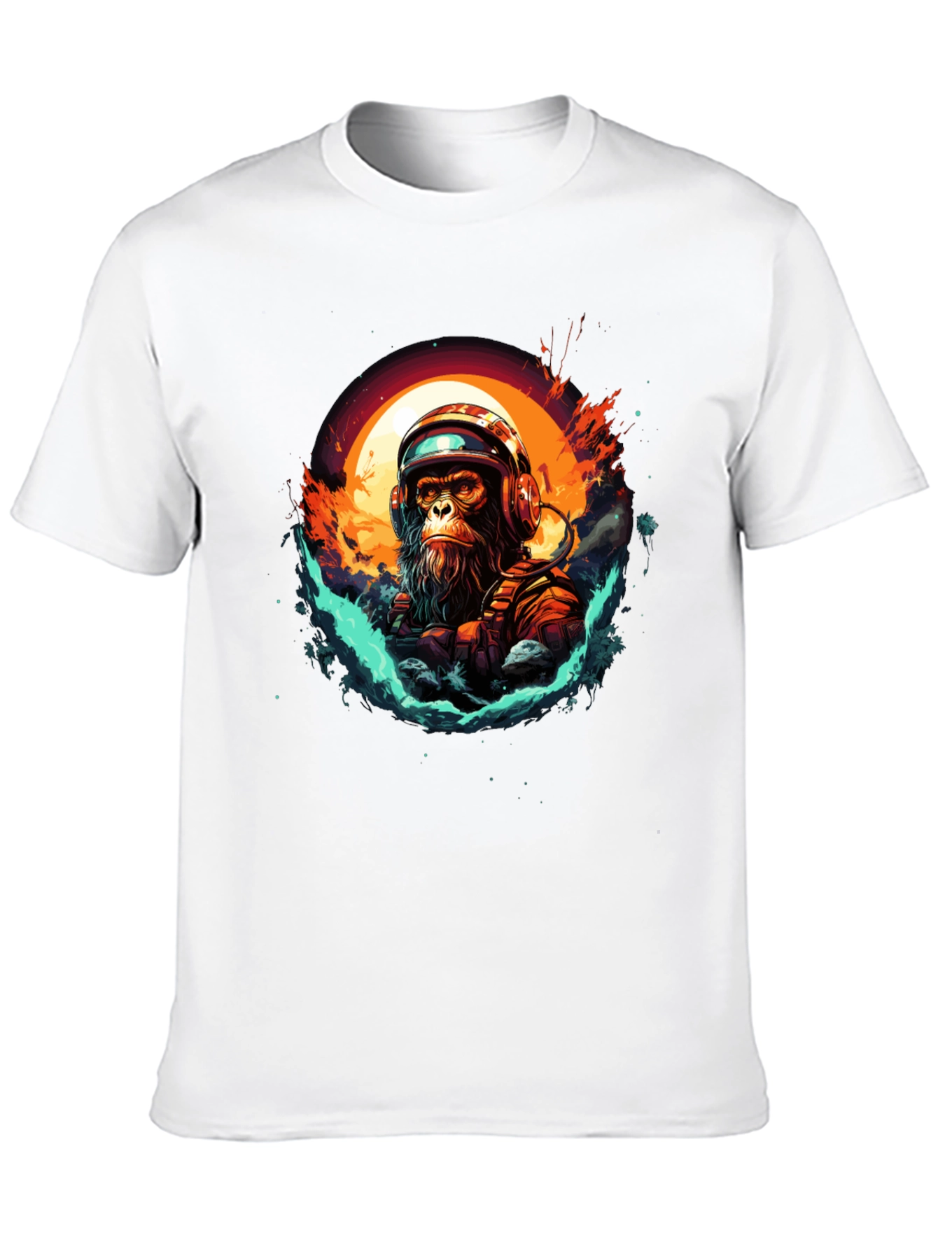 Astro Ape T-Shirt - Space Monkey Graphic Tee