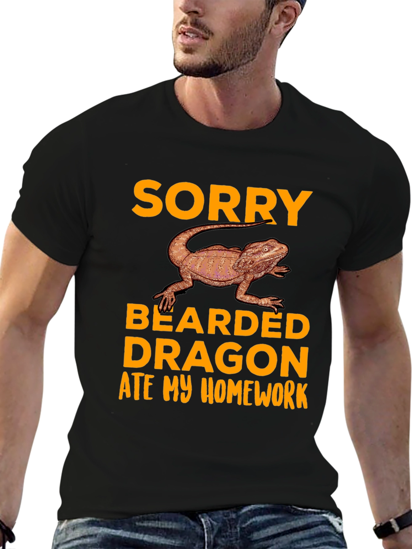 Bearded Dragon Homework T-Shirt