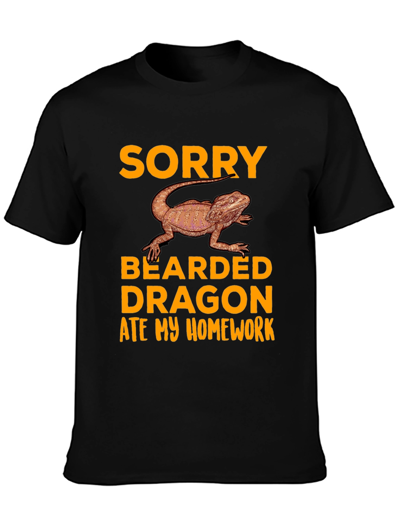 Bearded Dragon Homework T-Shirt