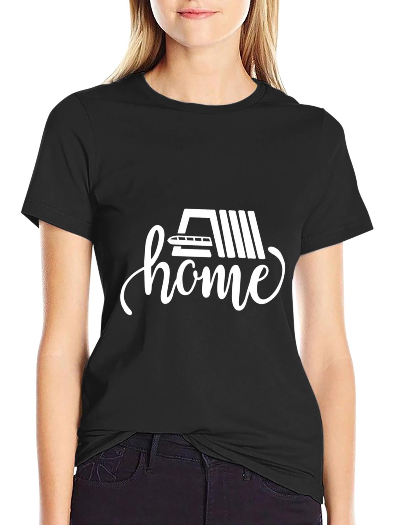 Disney Home Monorail Graphic Tee - Black
