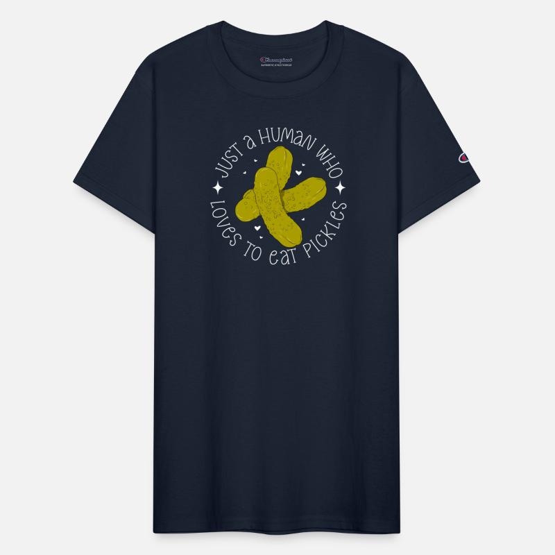 kawaii Pickle art design for human who love to eat