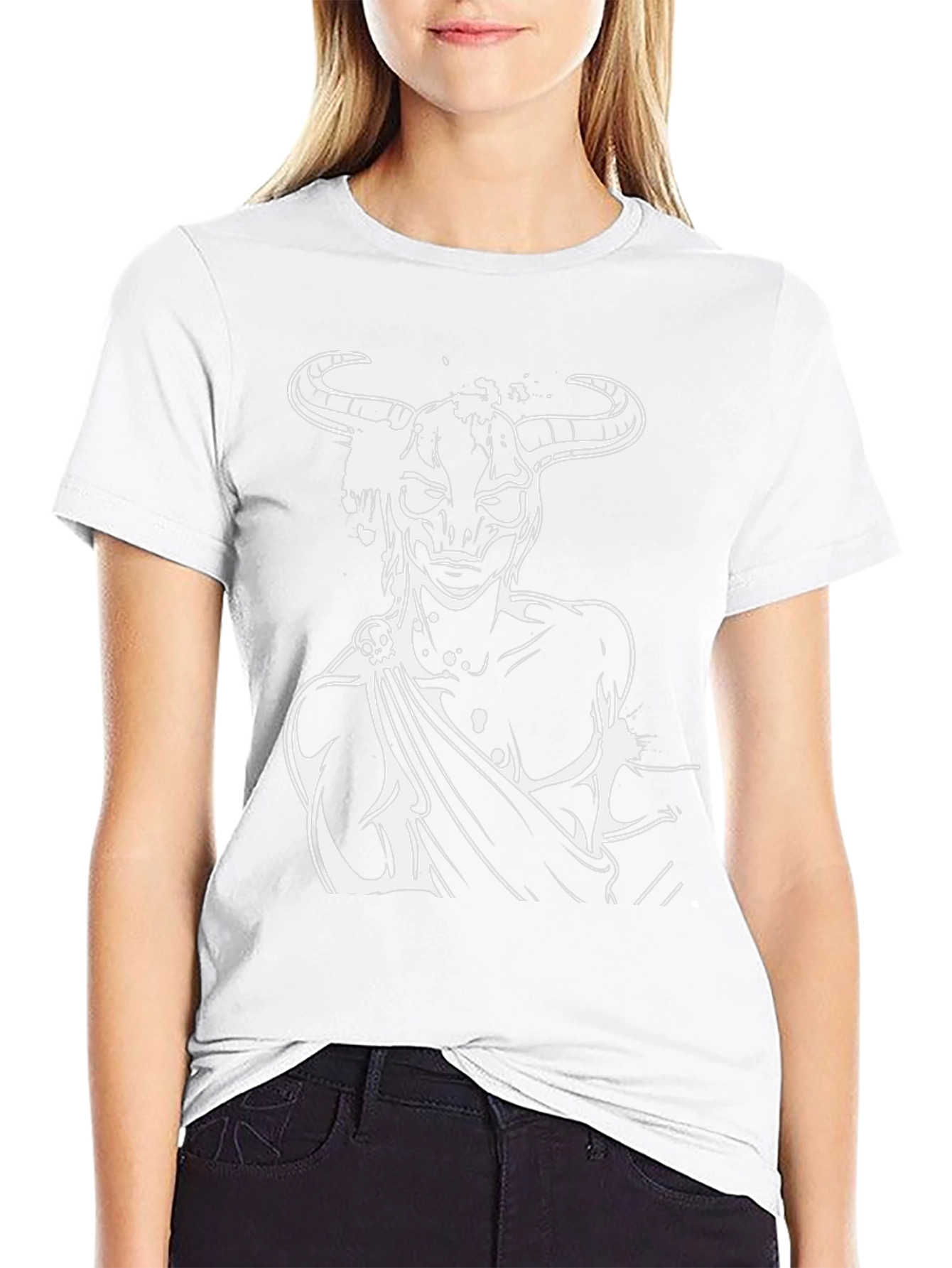Minotaur Graphic Tee - Bold Black T-Shirt