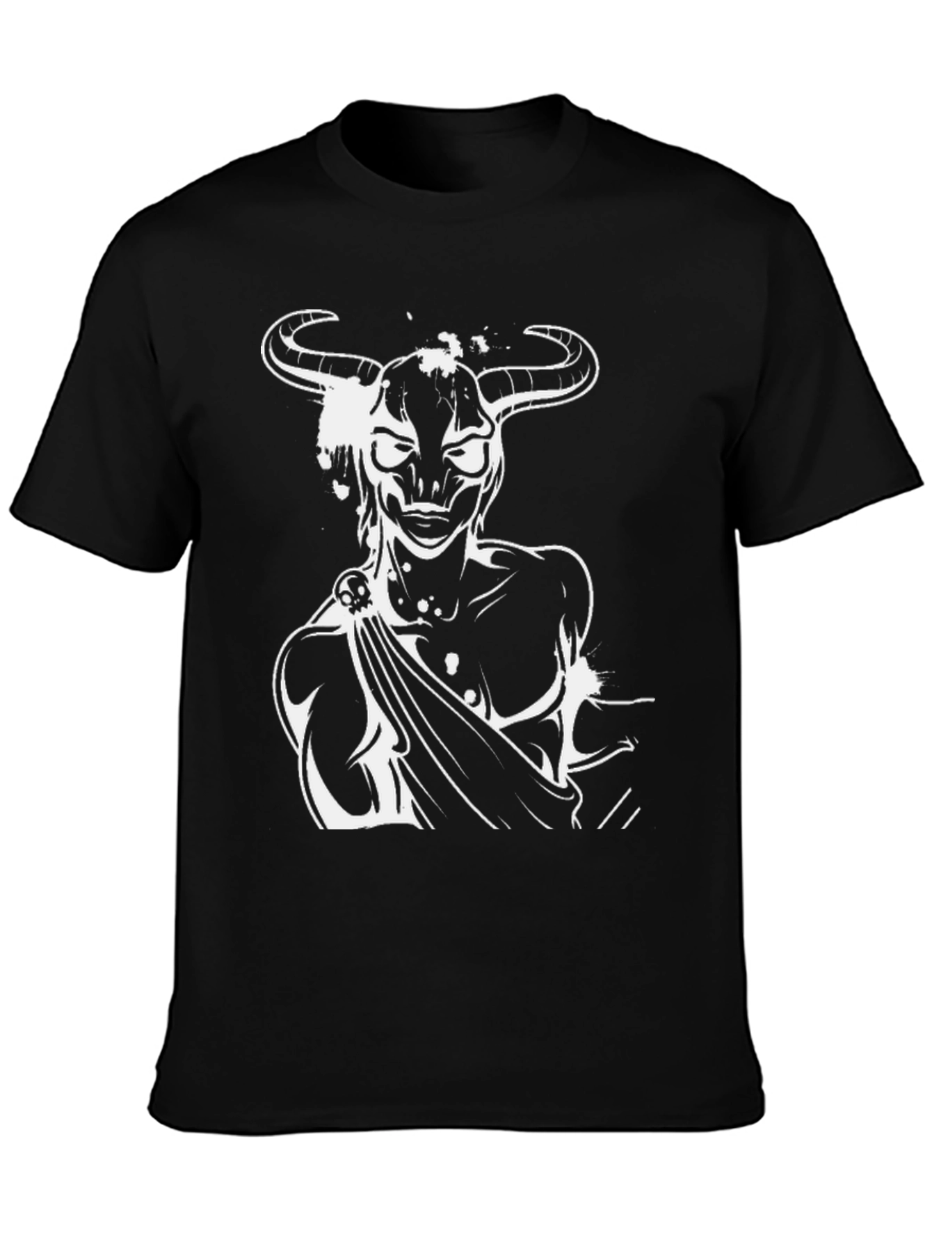 Minotaur Graphic Tee - Bold Black T-Shirt