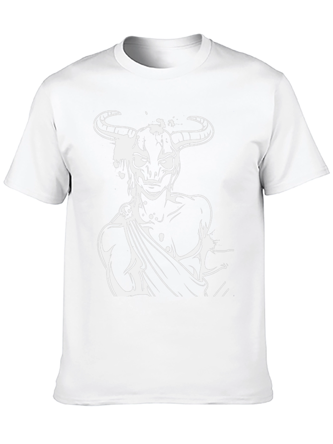 Minotaur Graphic Tee - Bold Black T-Shirt