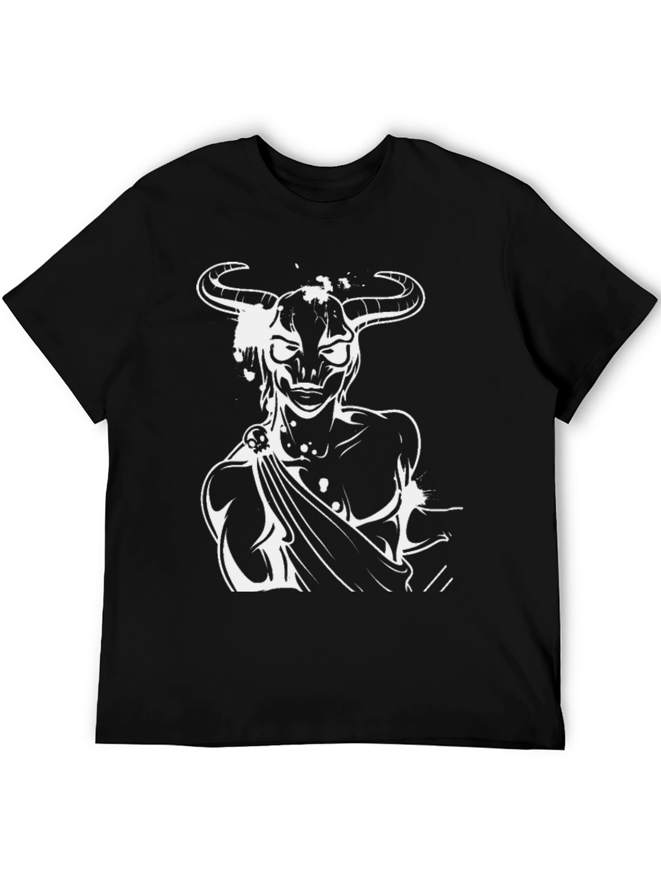 Minotaur Graphic Tee - Bold Black T-Shirt