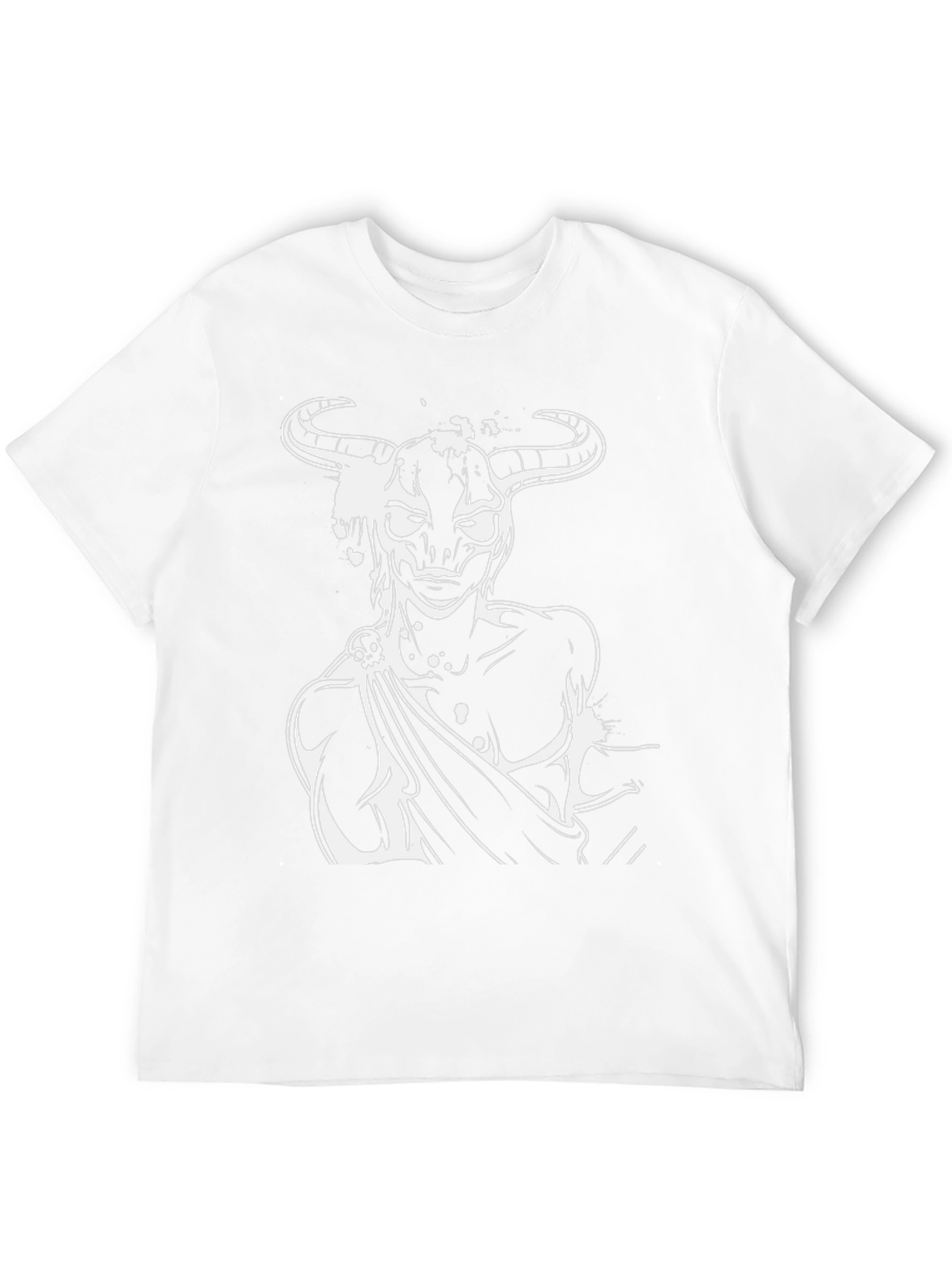 Minotaur Graphic Tee - Bold Black T-Shirt