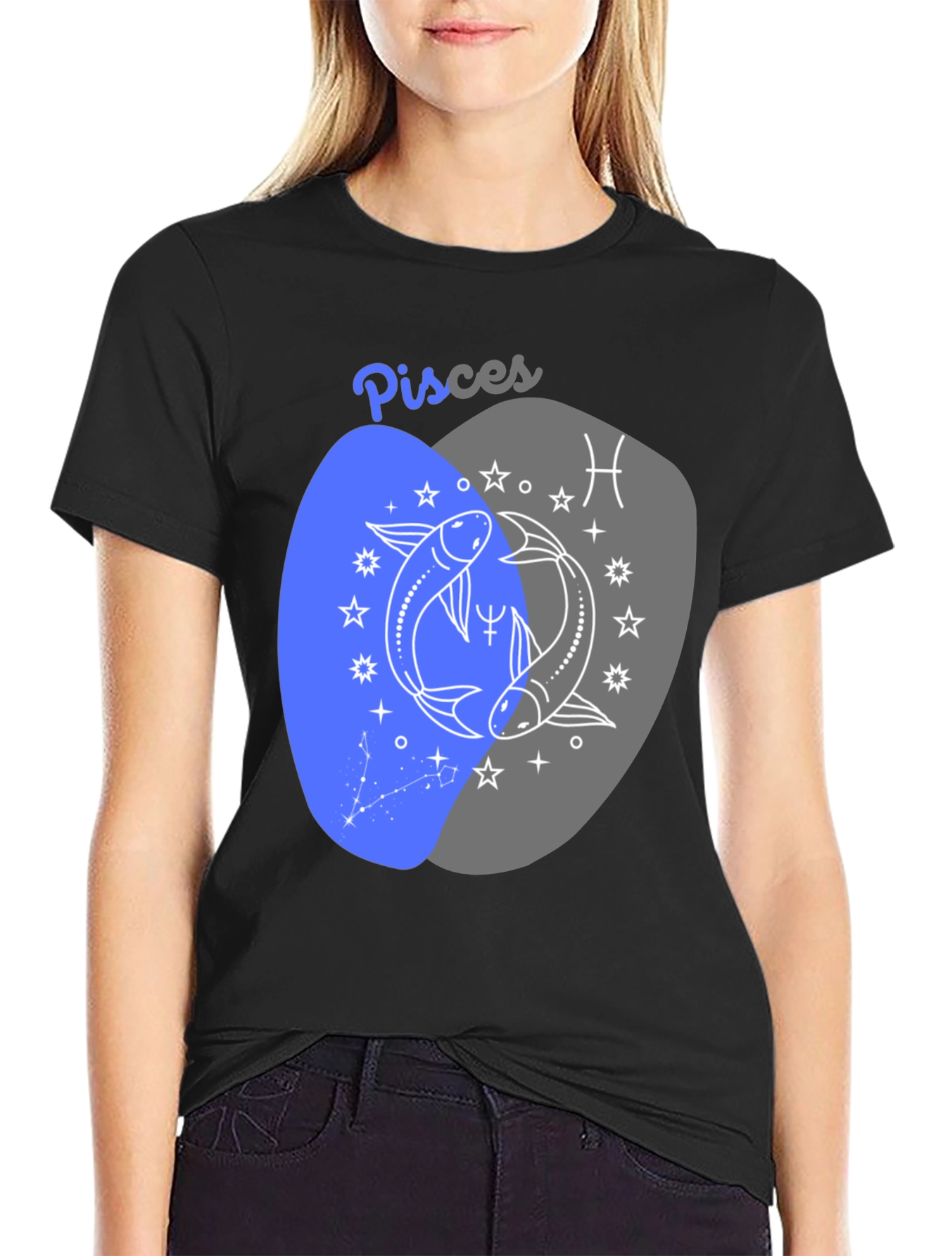 Pisces Zodiac T-Shirt - Stylish Astrology Design