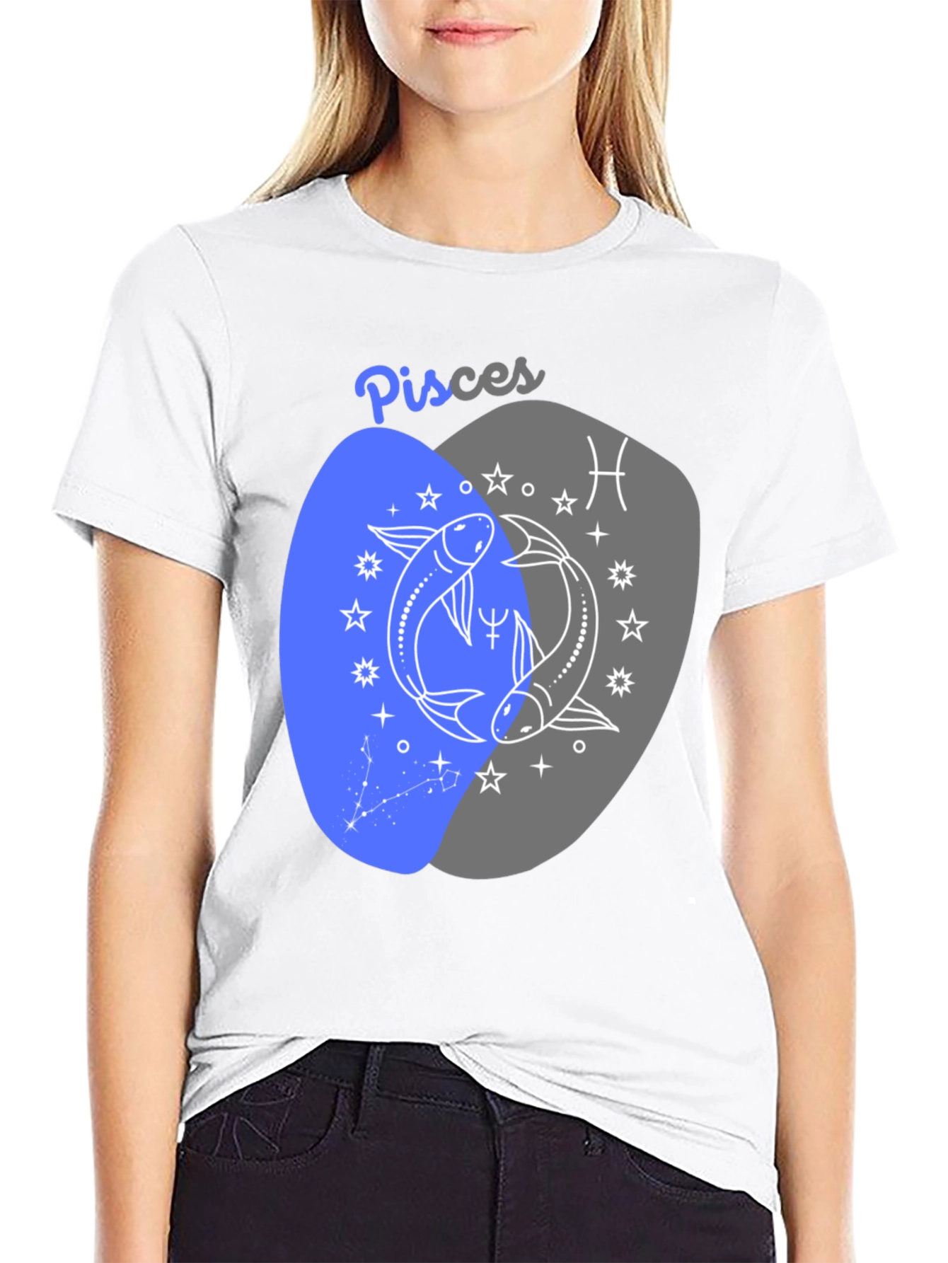 Pisces Zodiac T-Shirt - Stylish Astrology Design