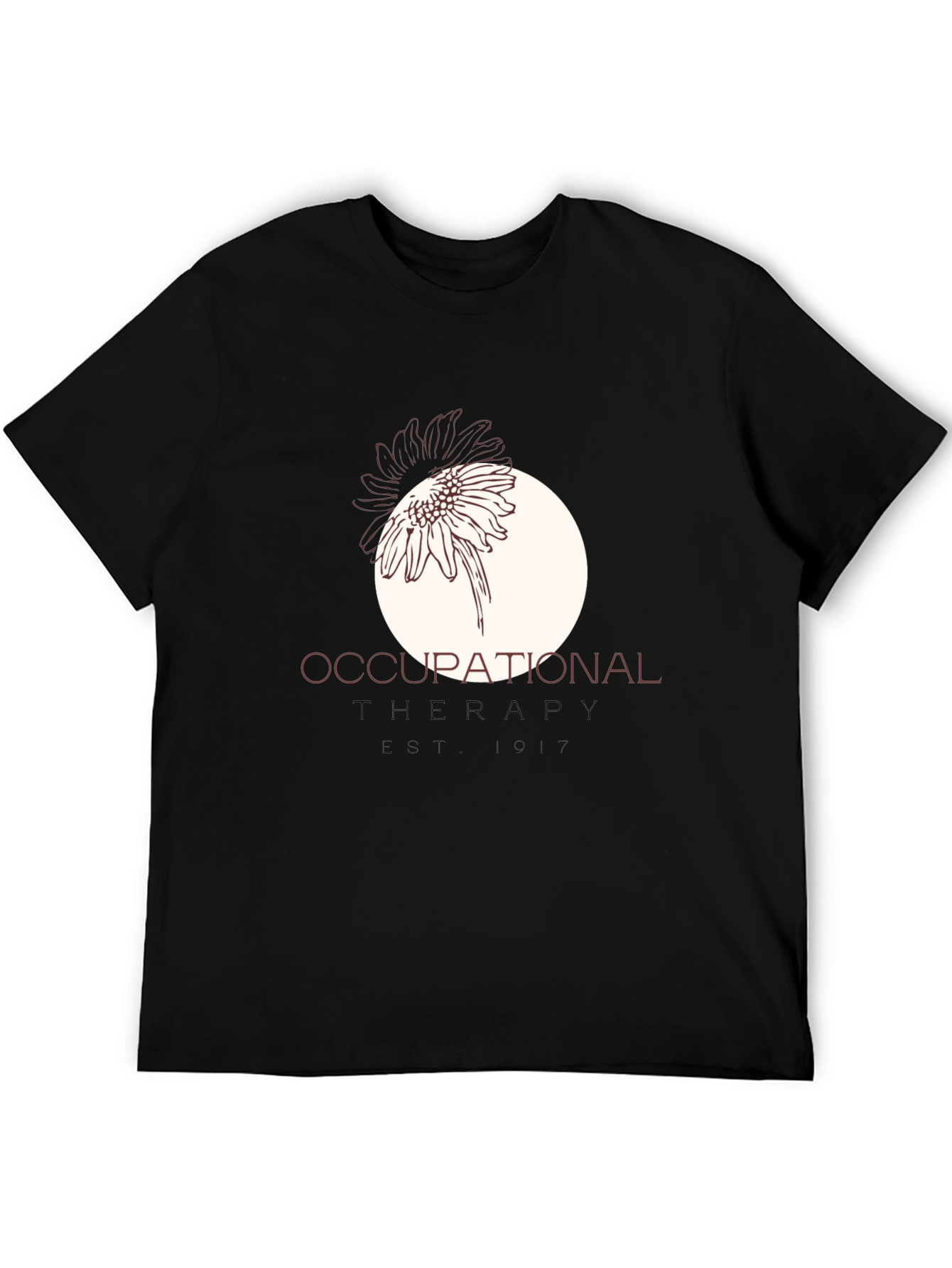 Occupational Therapy Est. 1917 Black T-Shirt