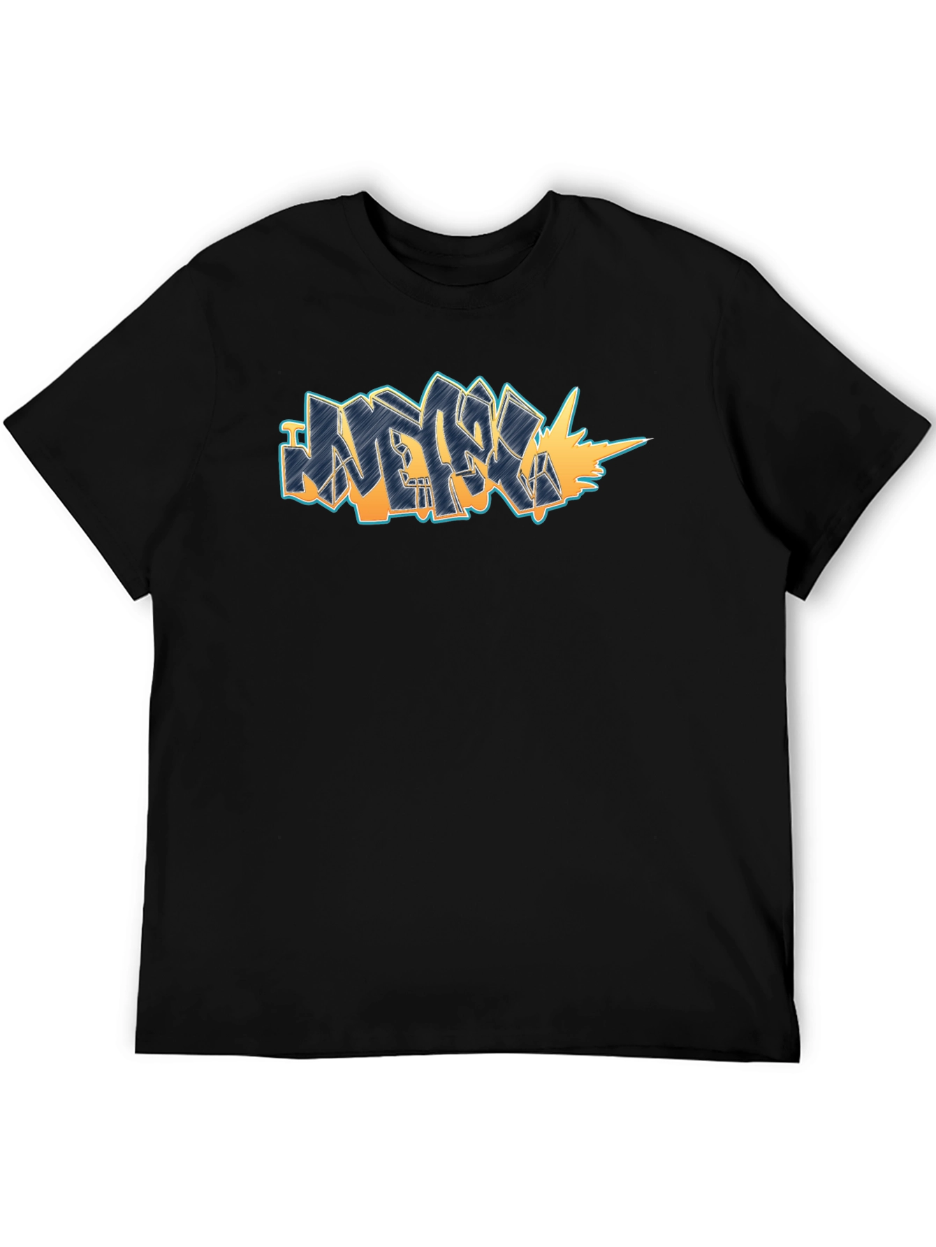 Graffiti Art Black T-Shirt