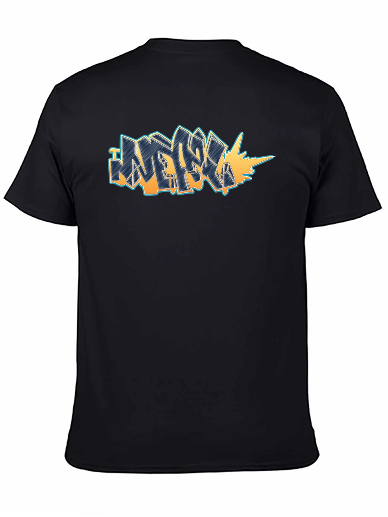 Graffiti Art Black T-Shirt