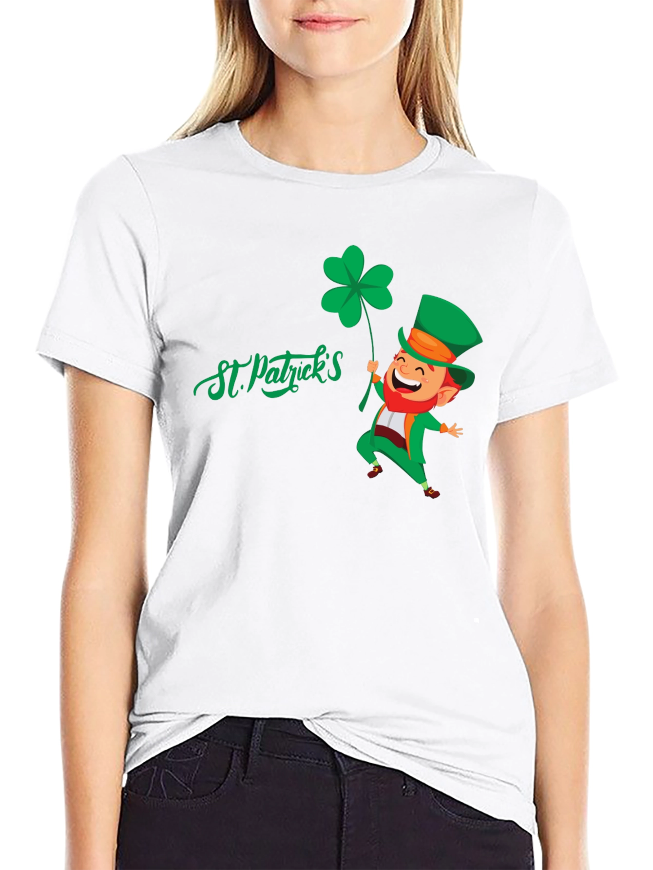 St. Patricks Day Leprechaun Graphic Tee