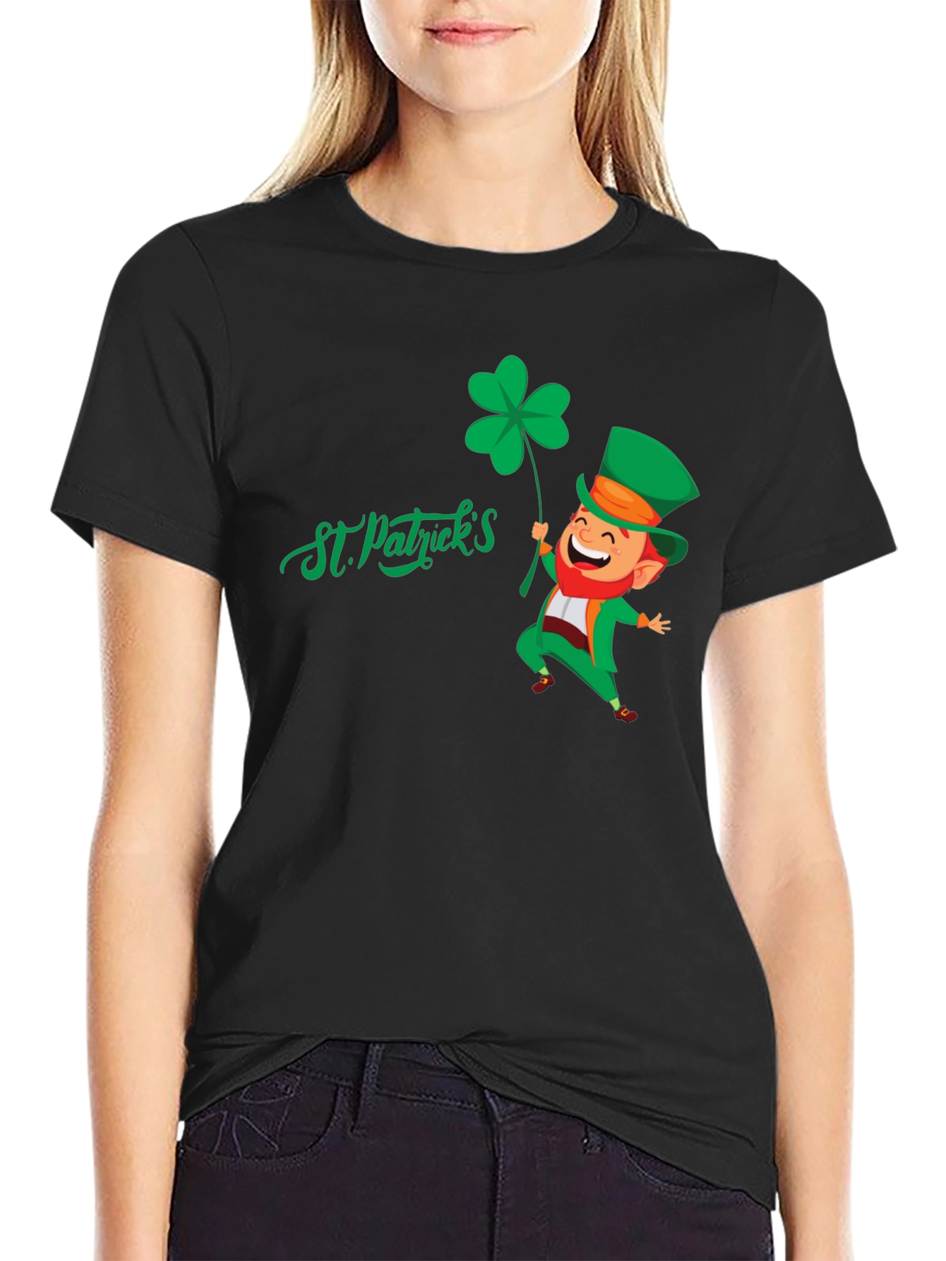 St. Patricks Day Leprechaun Graphic Tee