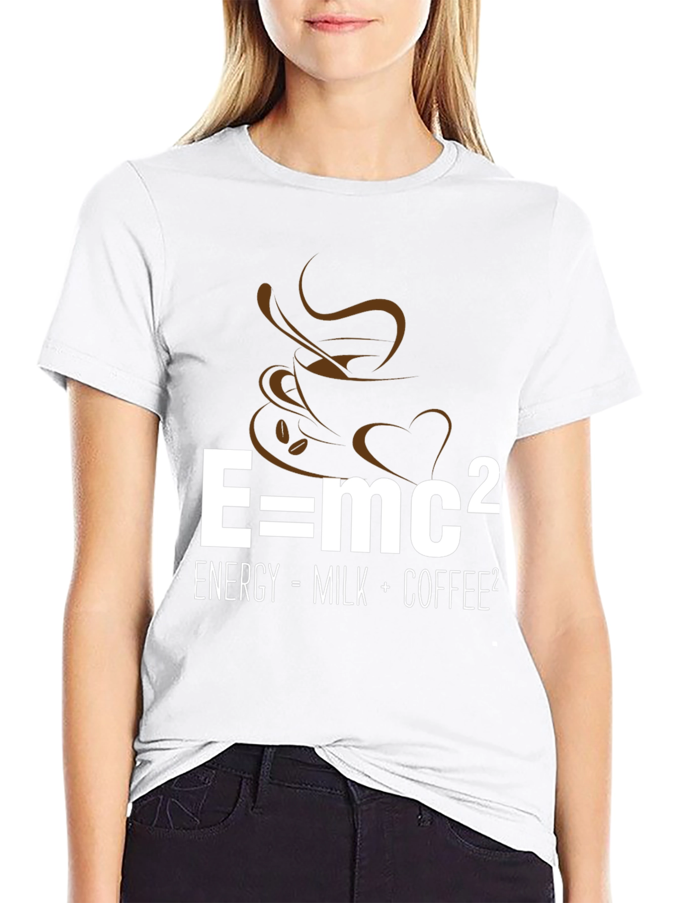 E=mc2 Coffee Lover T-Shirt