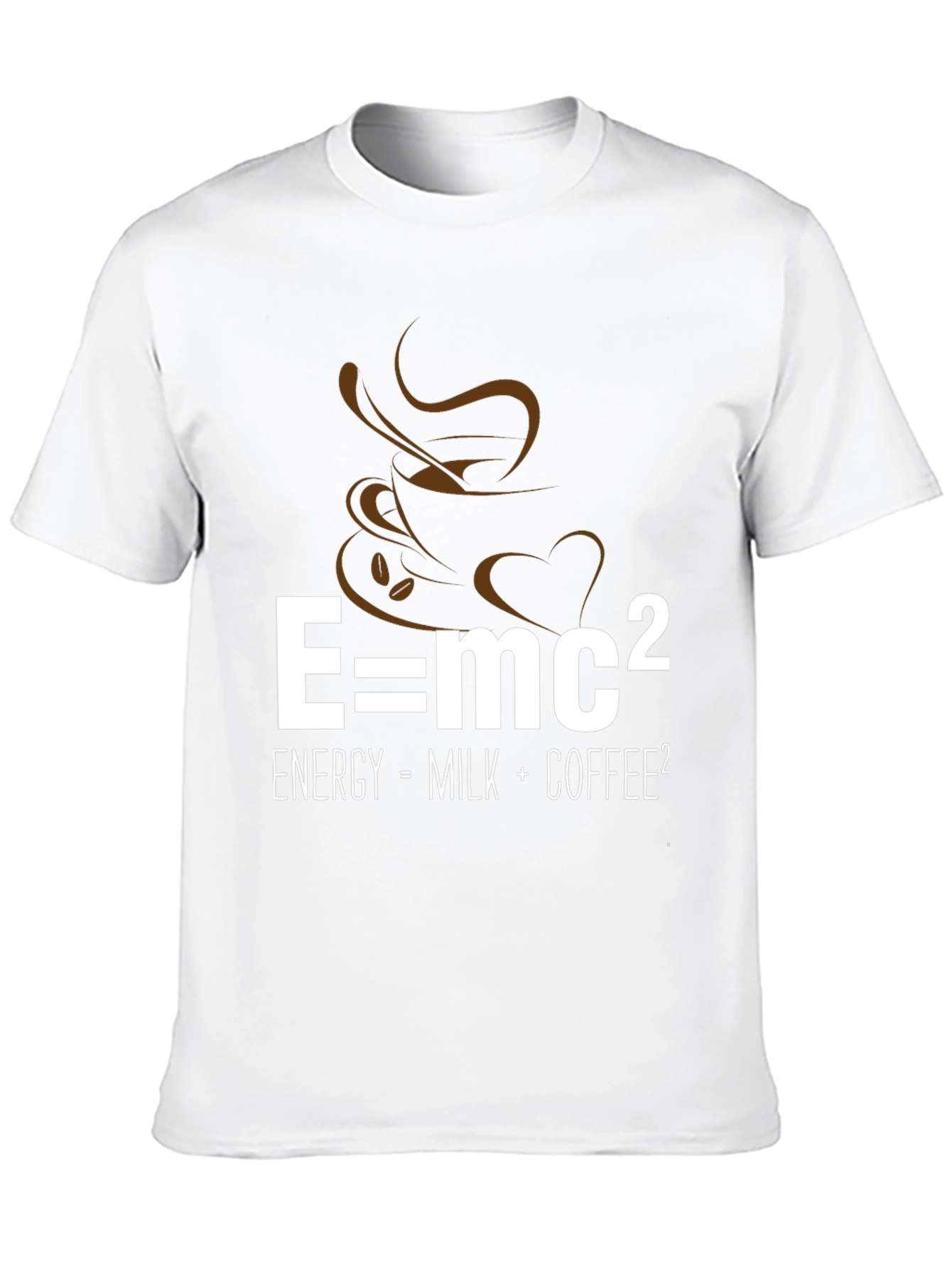 E=mc2 Coffee Lover T-Shirt