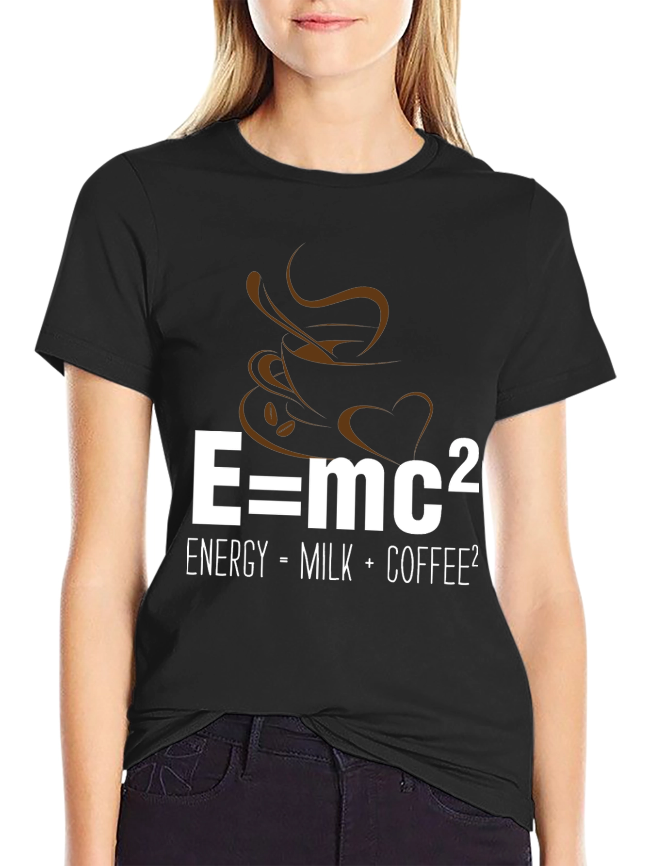 E=mc2 Coffee Lover T-Shirt