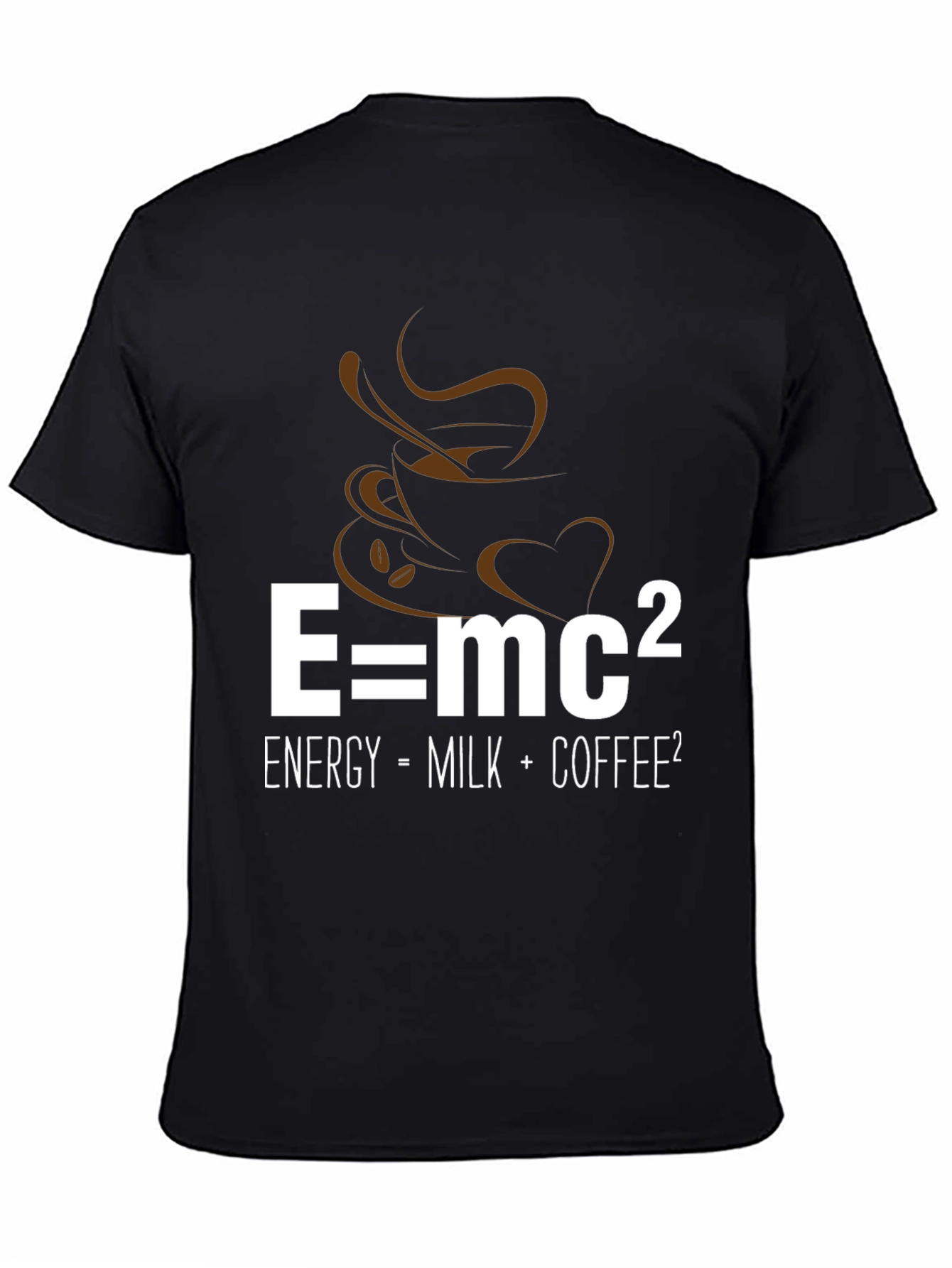 E=mc2 Coffee Lover T-Shirt