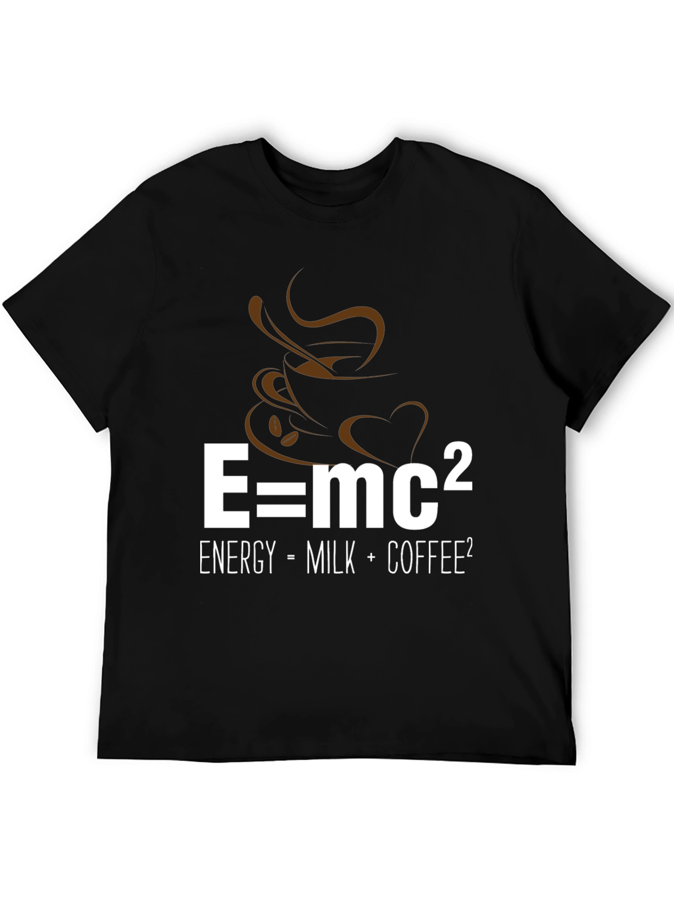E=mc2 Coffee Lover T-Shirt