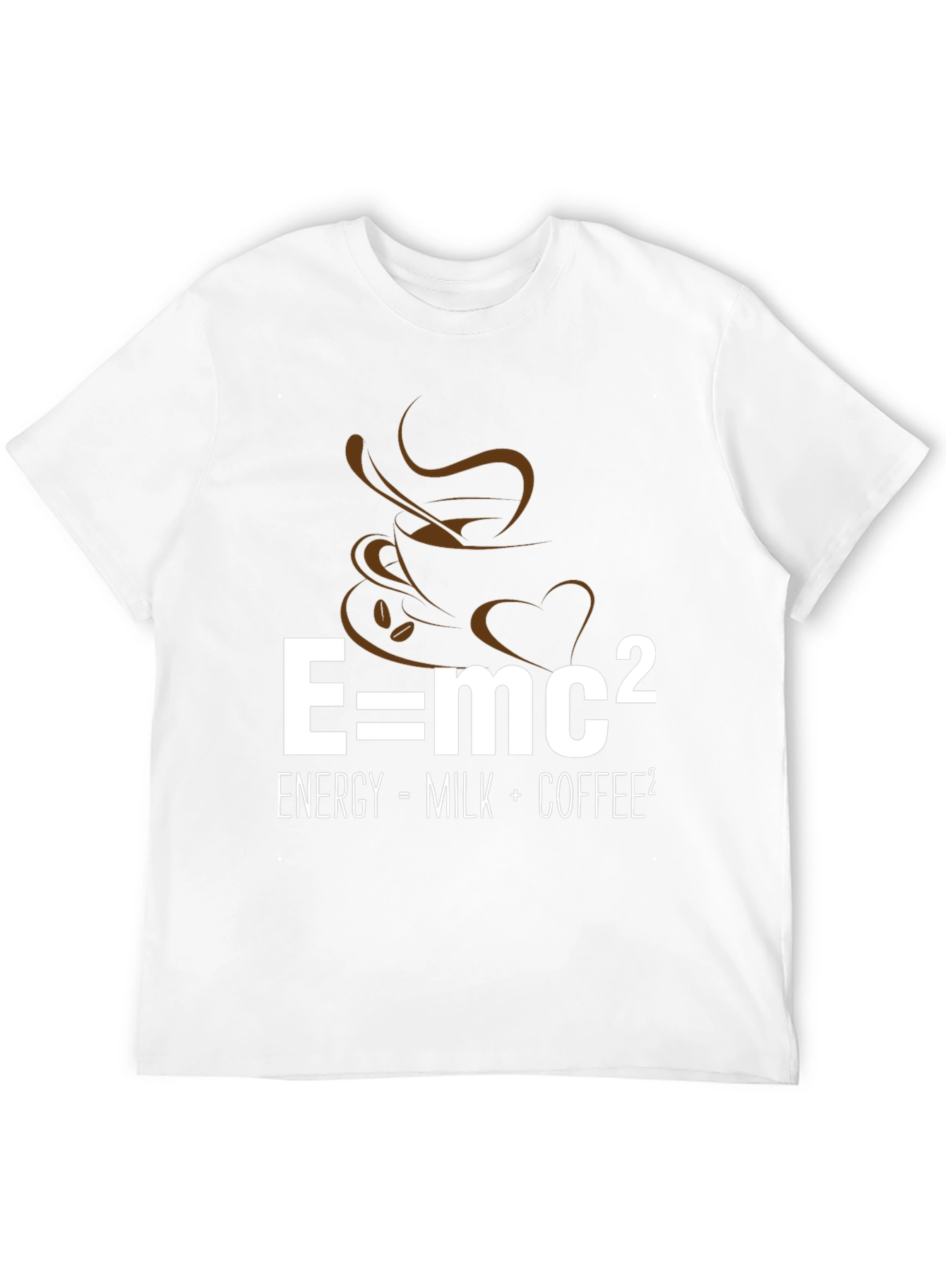 E=mc2 Coffee Lover T-Shirt