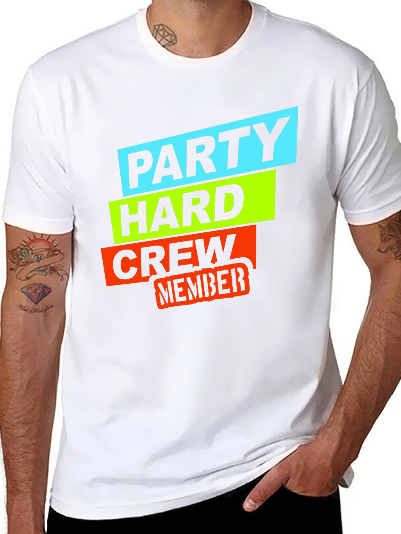 Party Hard Crew Member T-Shirt