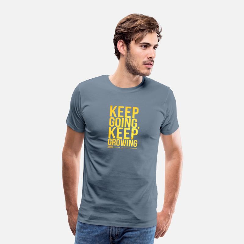 Keep Going, Keep Growing – Bold Gold Motivation