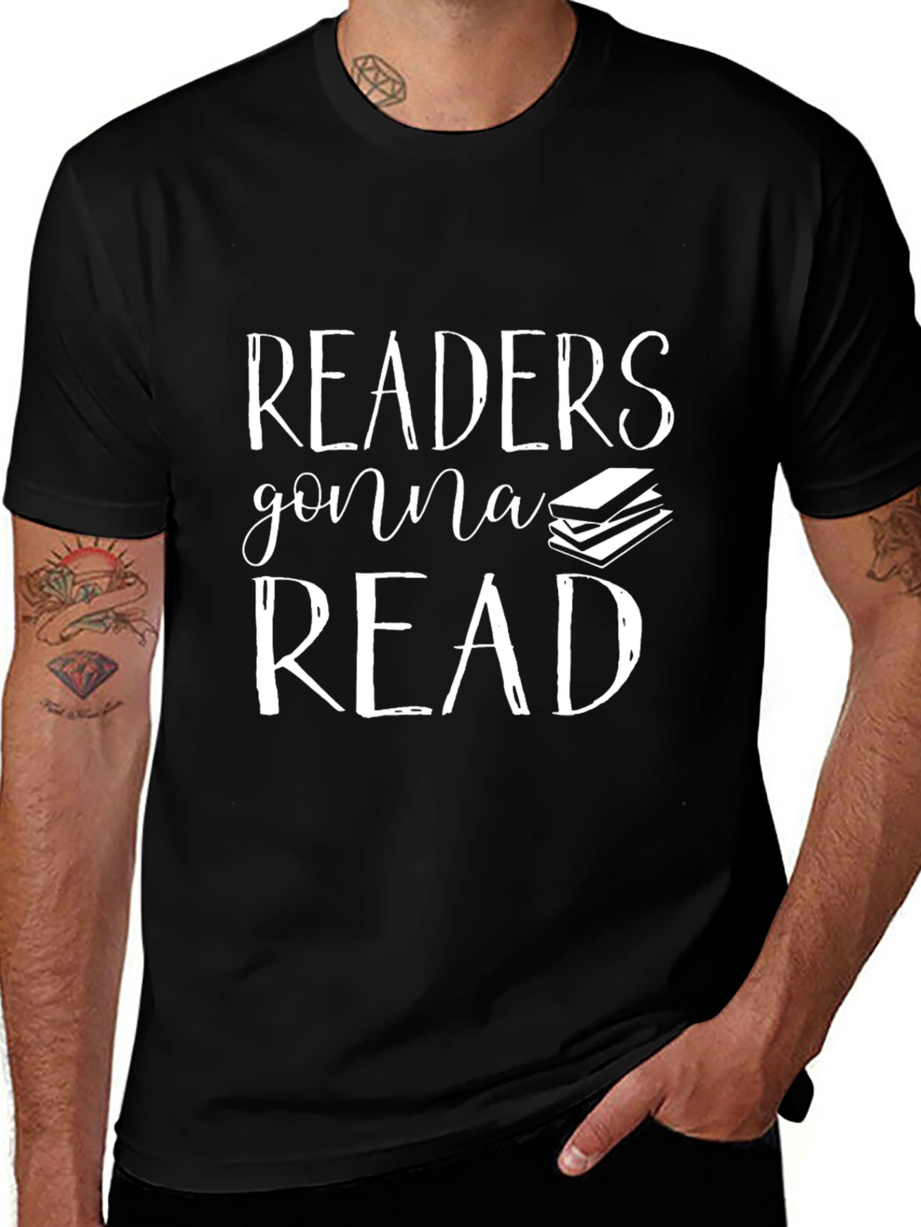 Readers Gonna Read Black T-Shirt