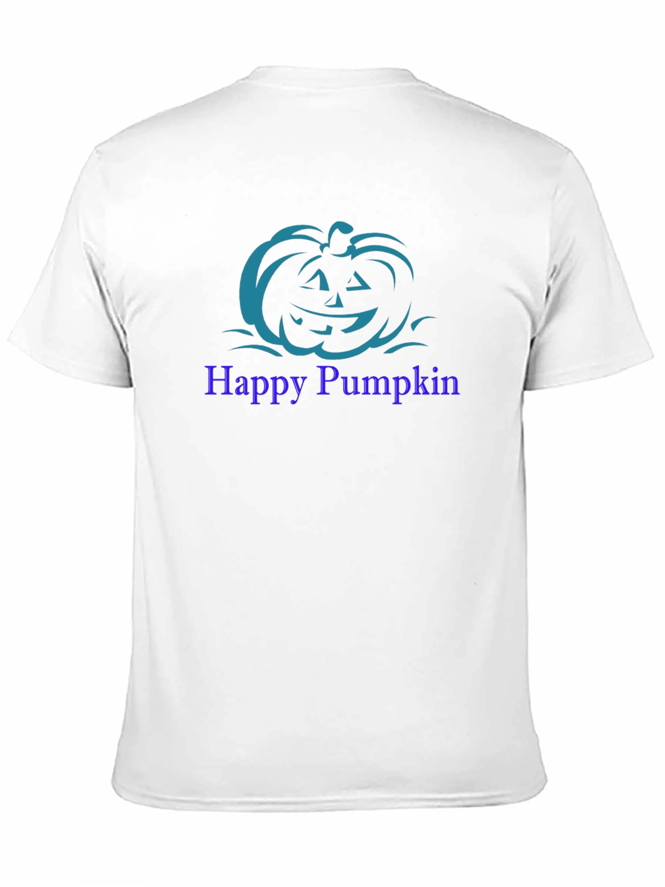 Happy Pumpkin Graphic Tee - Halloween T-Shirt