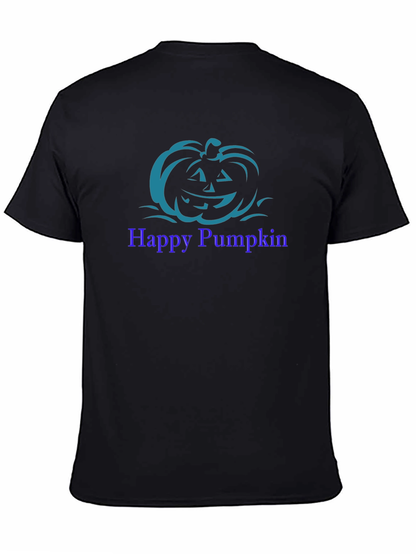 Happy Pumpkin Graphic Tee - Halloween T-Shirt