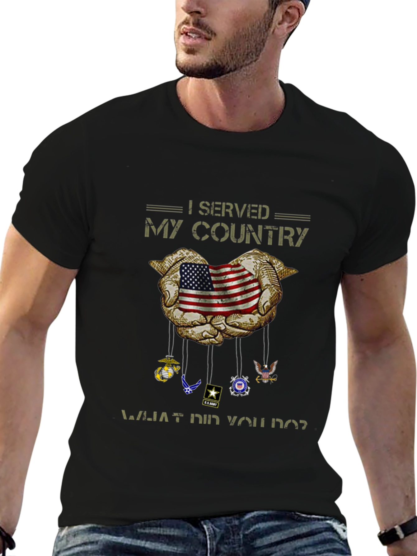 I Served My Country Patriotic T-Shirt