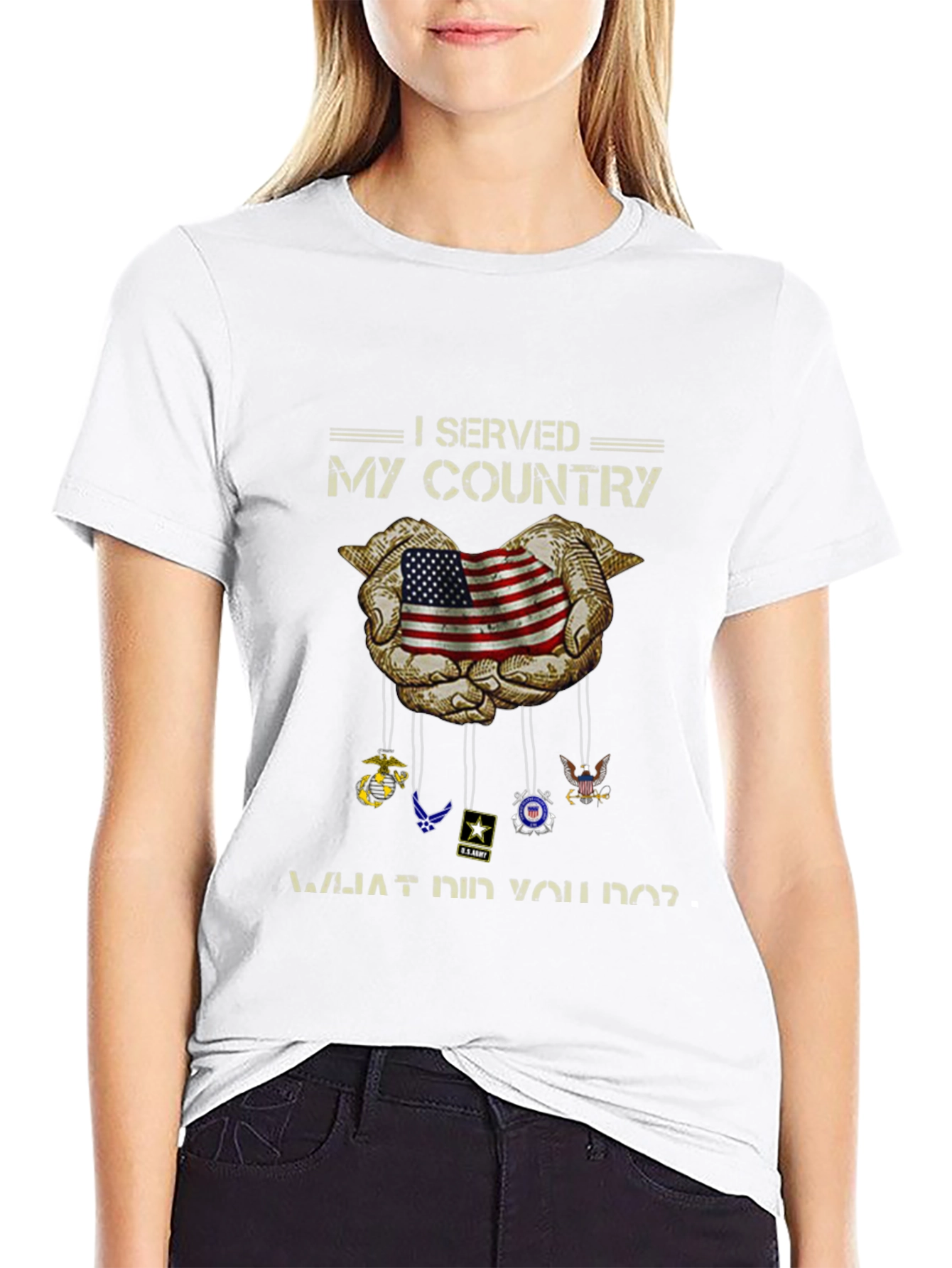 I Served My Country Patriotic T-Shirt