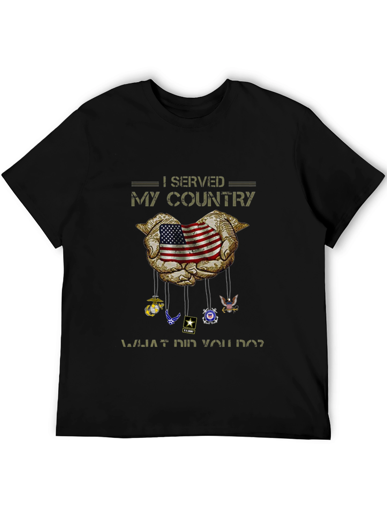 I Served My Country Patriotic T-Shirt