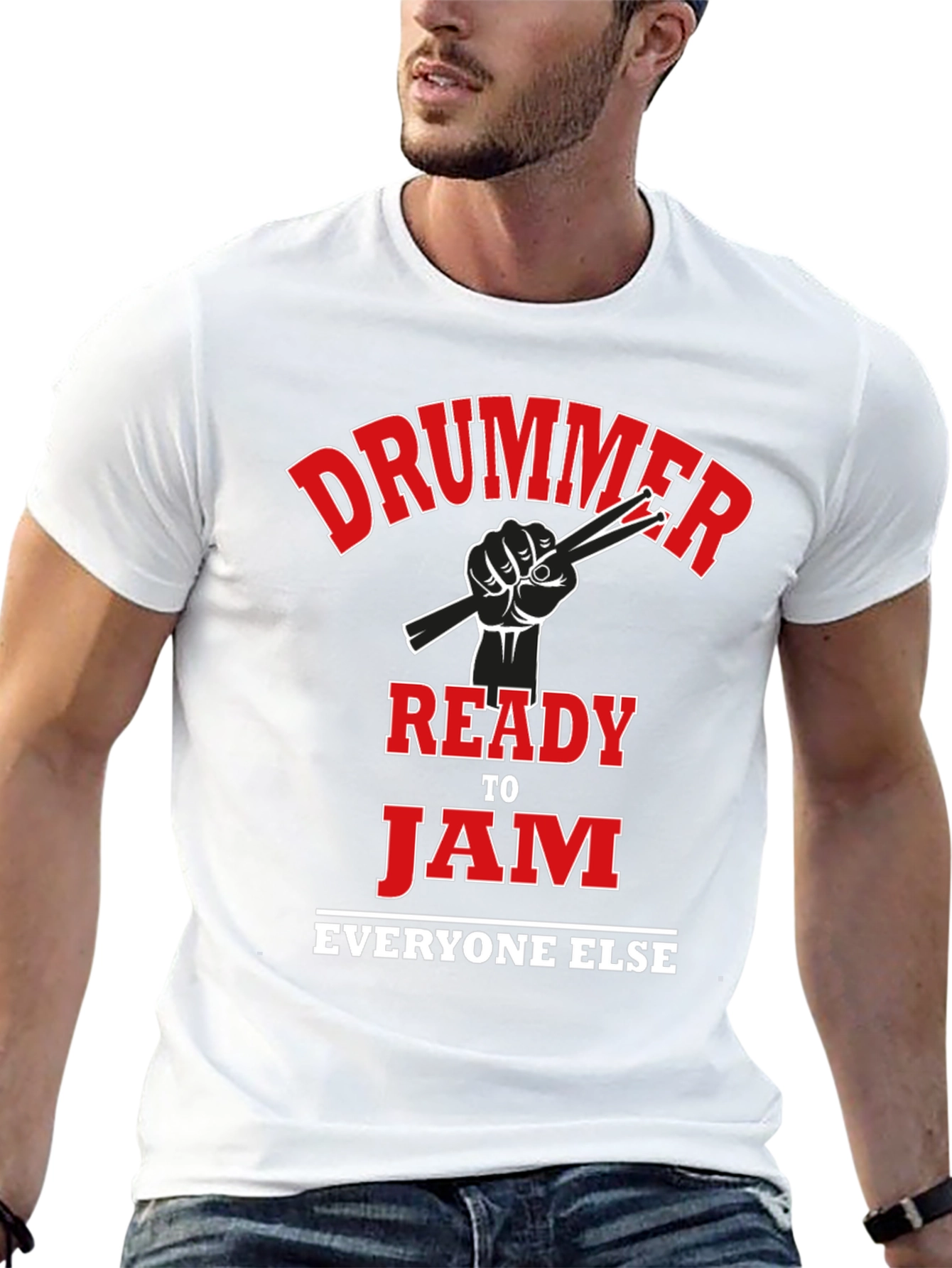 Drummer Ready to Jam T-Shirt