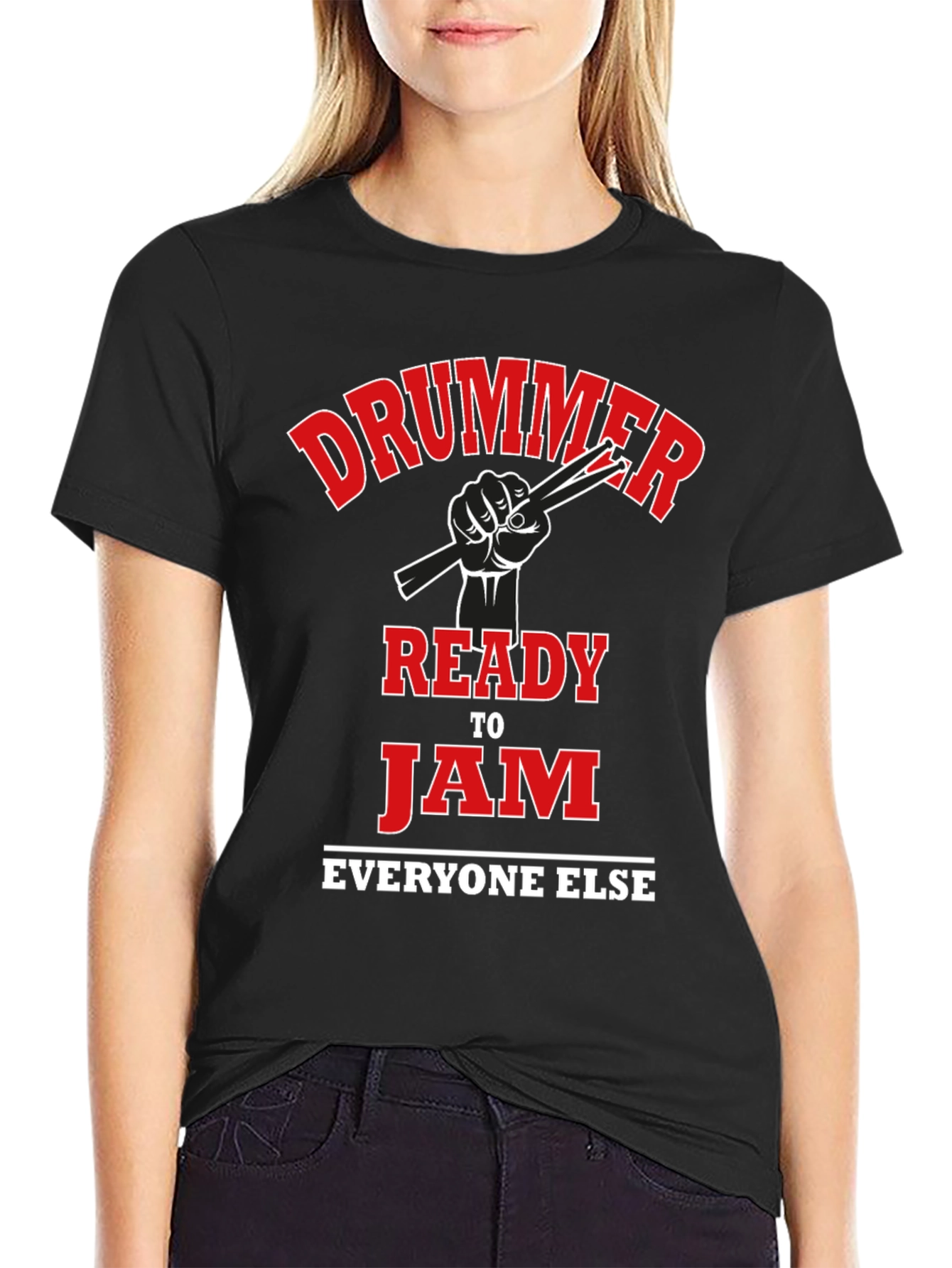 Drummer Ready to Jam T-Shirt