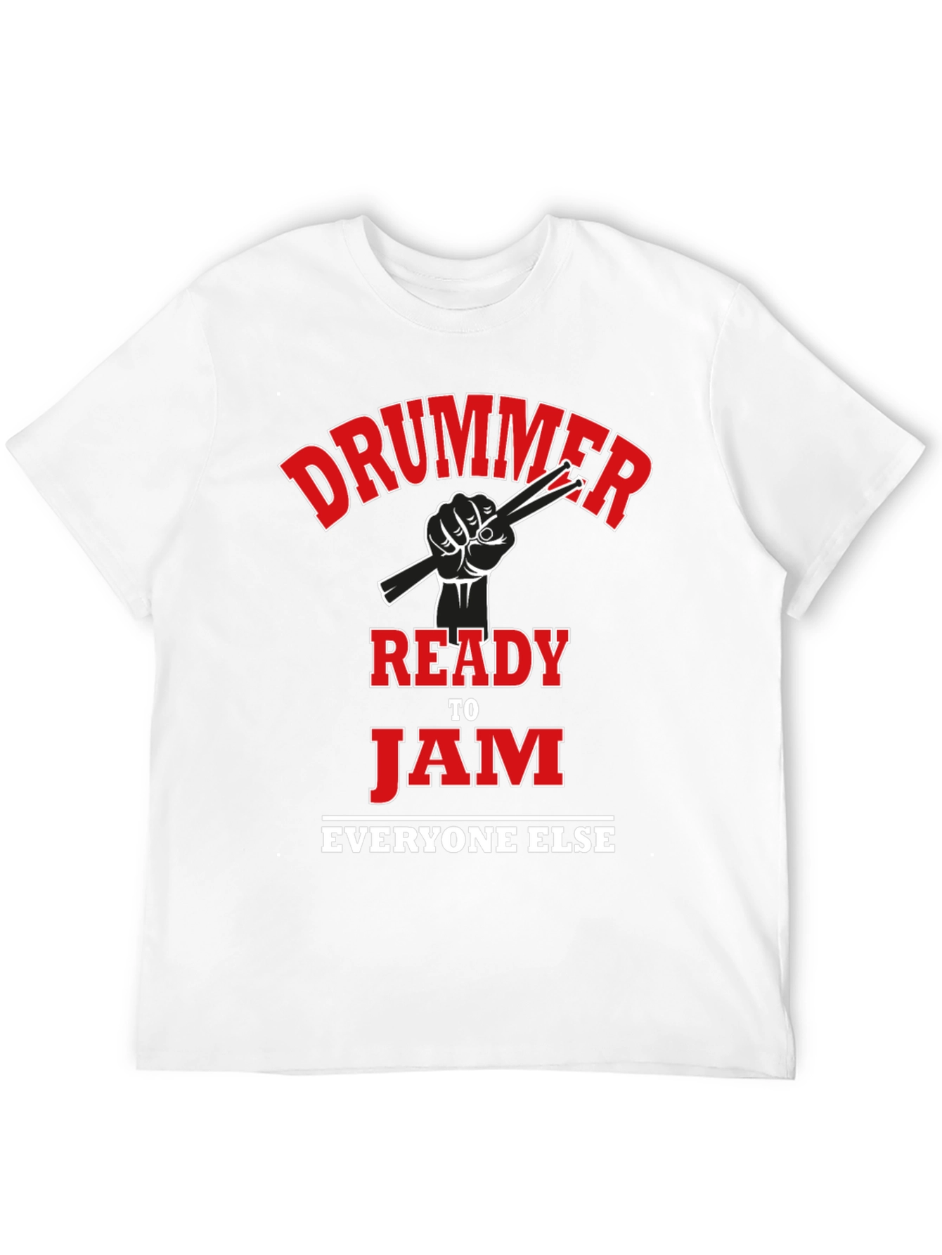 Drummer Ready to Jam T-Shirt