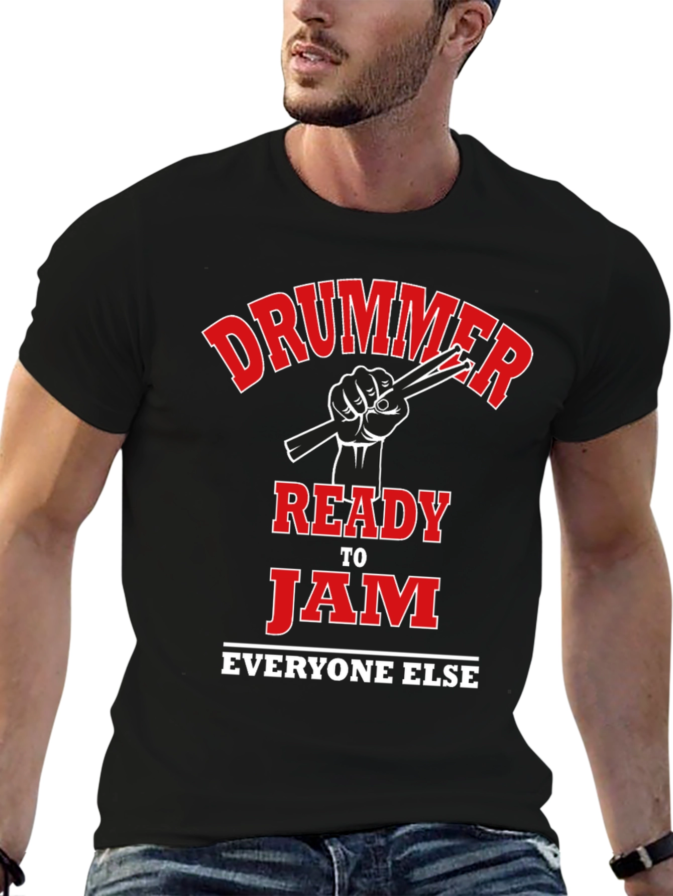 Drummer Ready to Jam T-Shirt