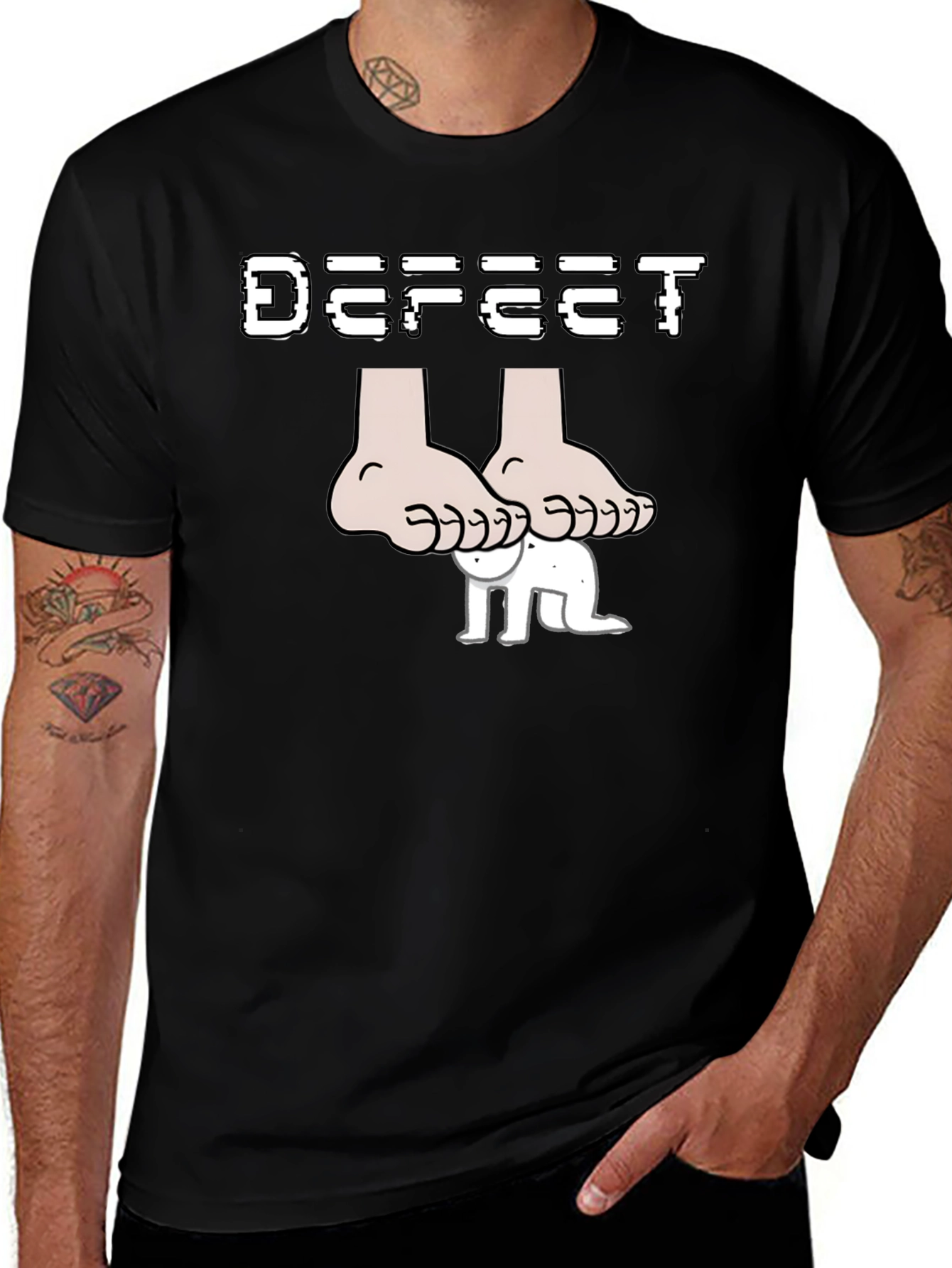 Defeet Funny Graphic T-Shirt