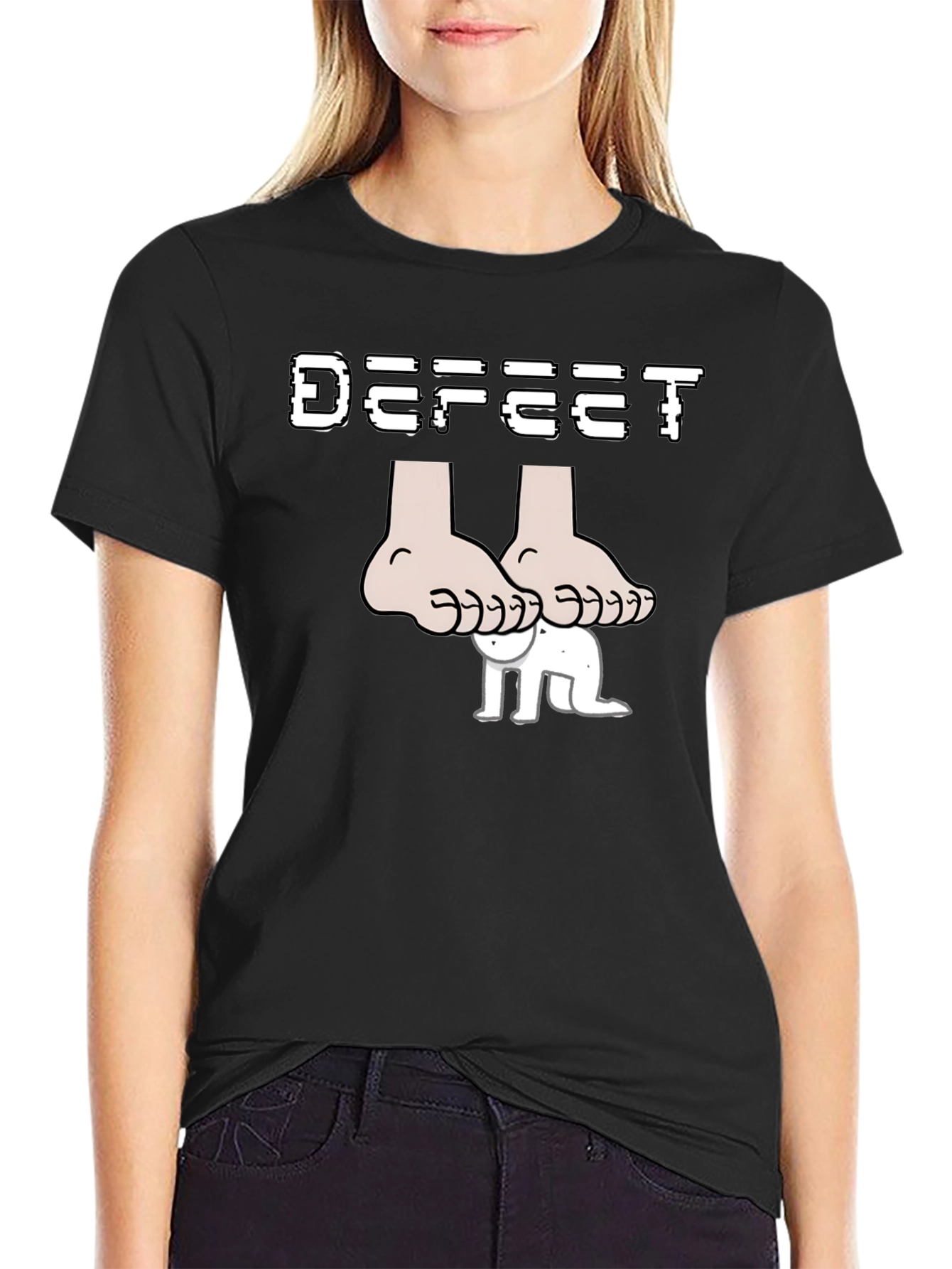 Defeet Funny Graphic T-Shirt