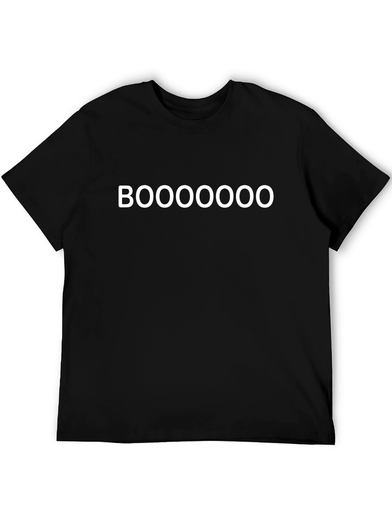BOOOOOOOOOO Black T-Shirt