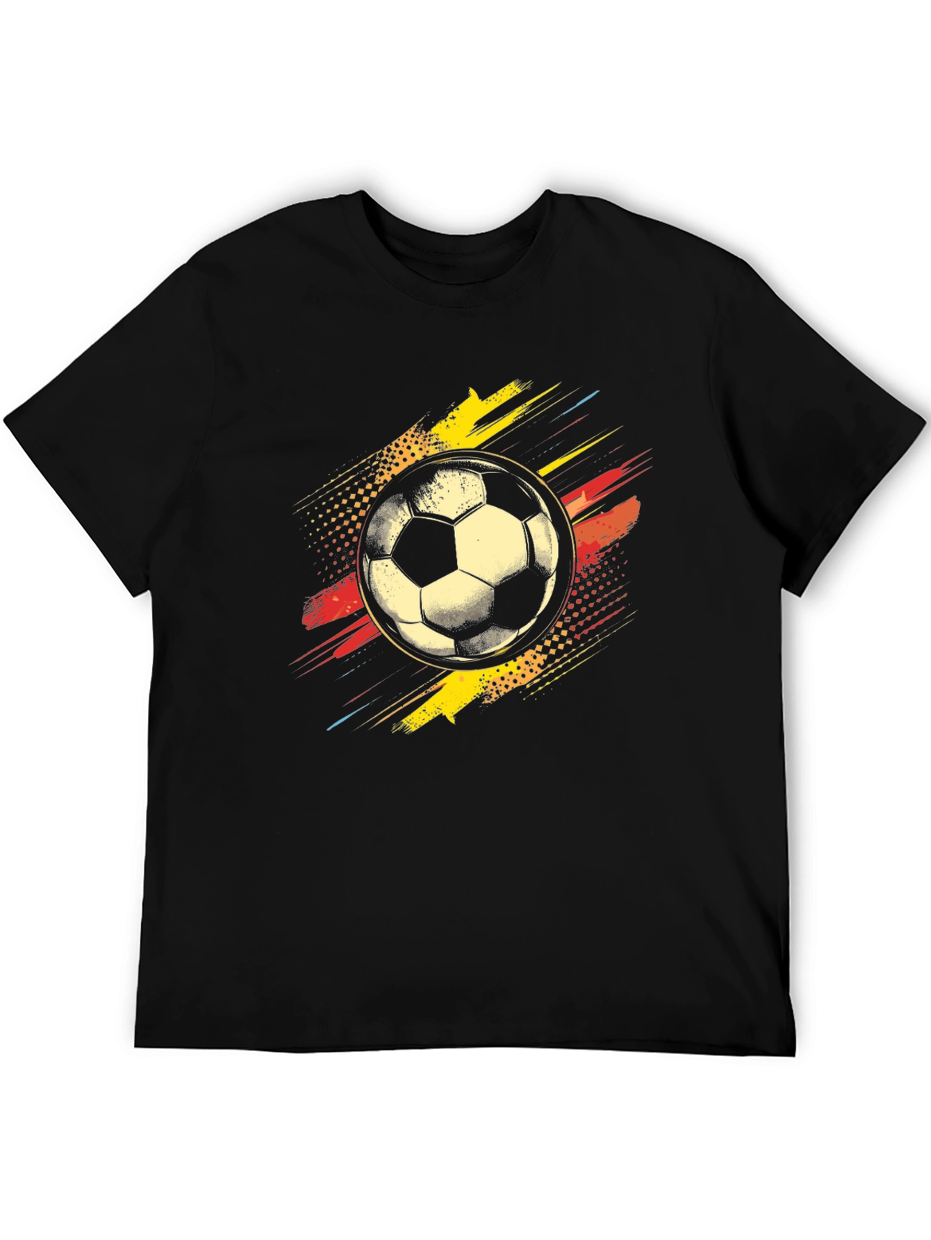 Soccer Ball Graphic T-Shirt - Cool Sporty Design