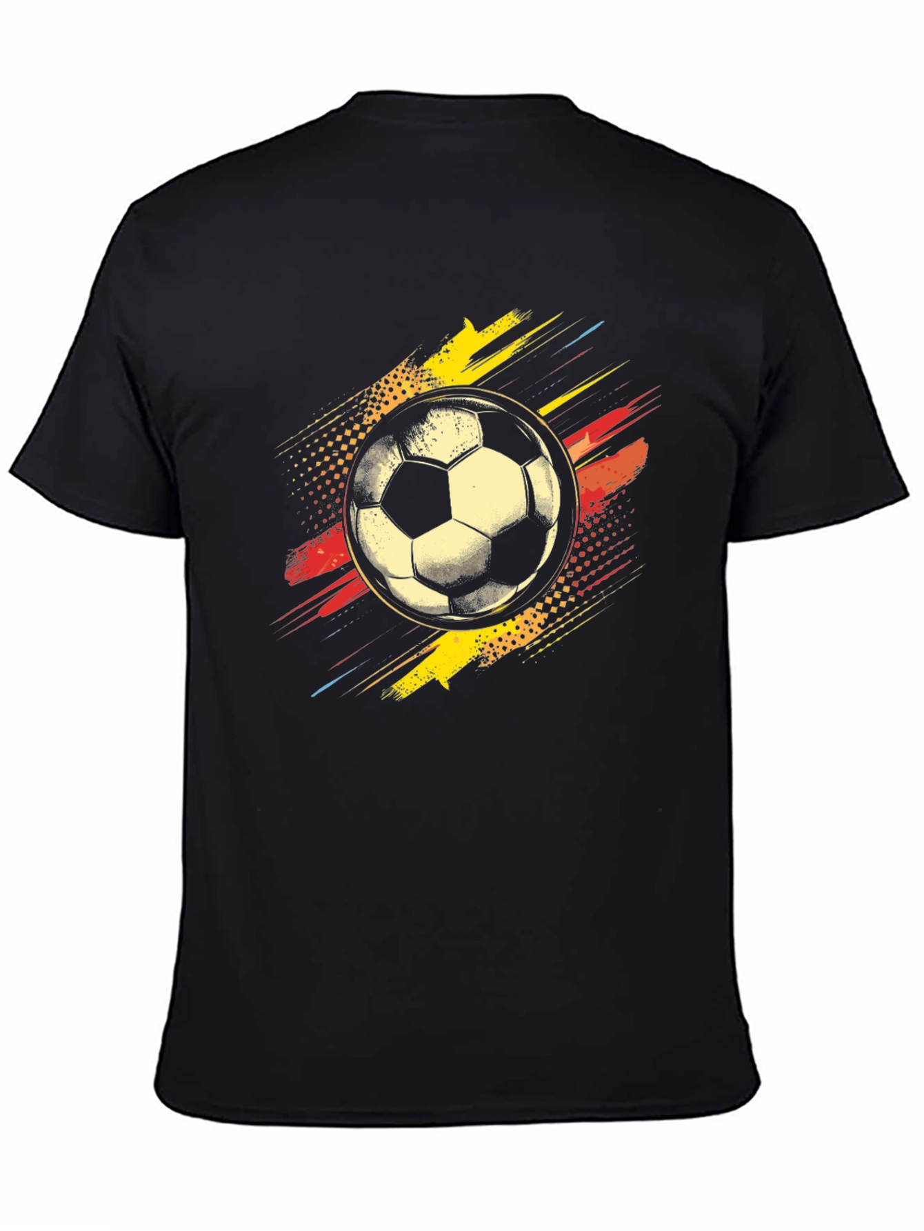 Soccer Ball Graphic T-Shirt - Cool Sporty Design