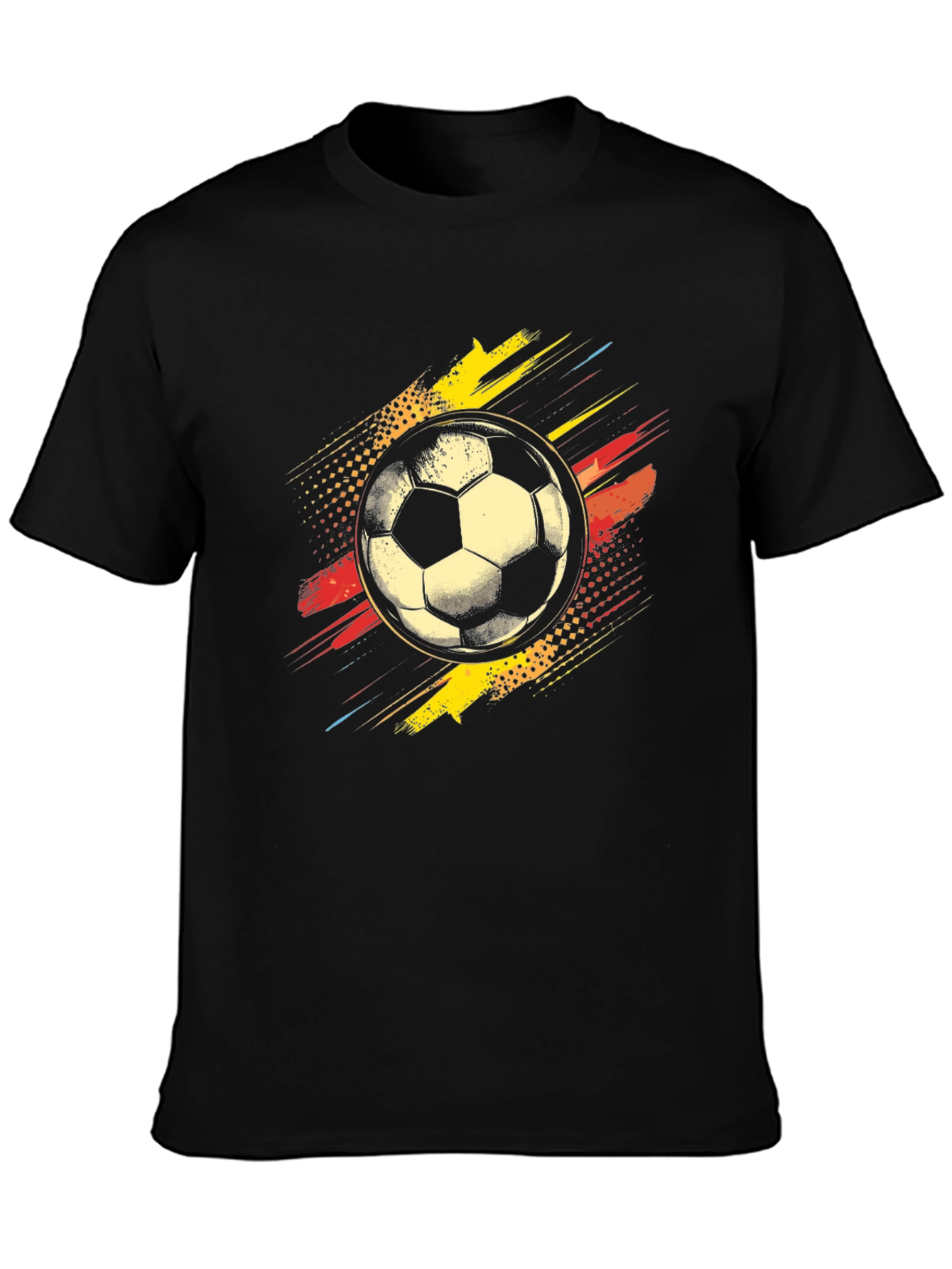 Soccer Ball Graphic T-Shirt - Cool Sporty Design